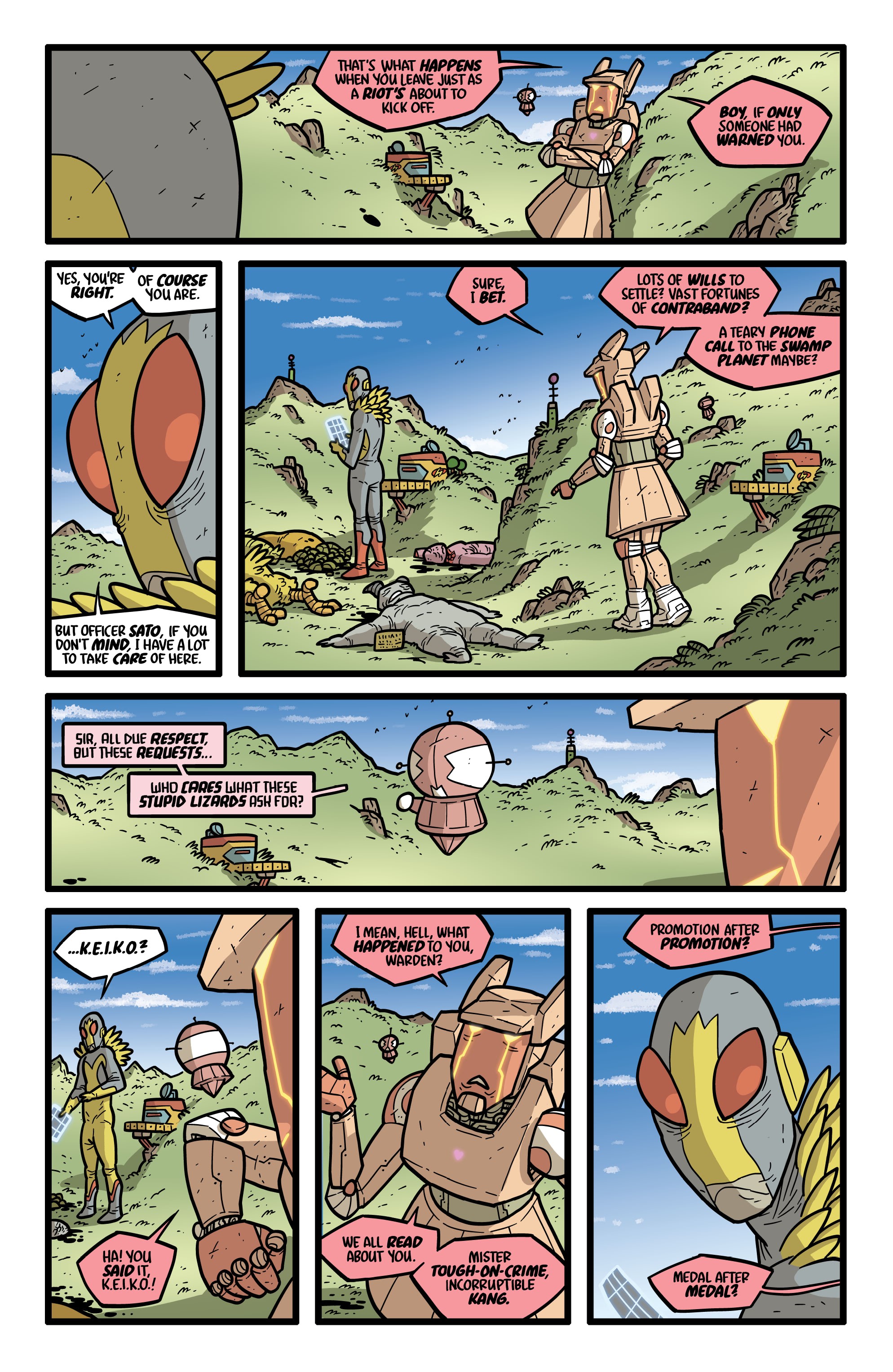 Read online Kaijumax Season 5 comic -  Issue #2 - 13