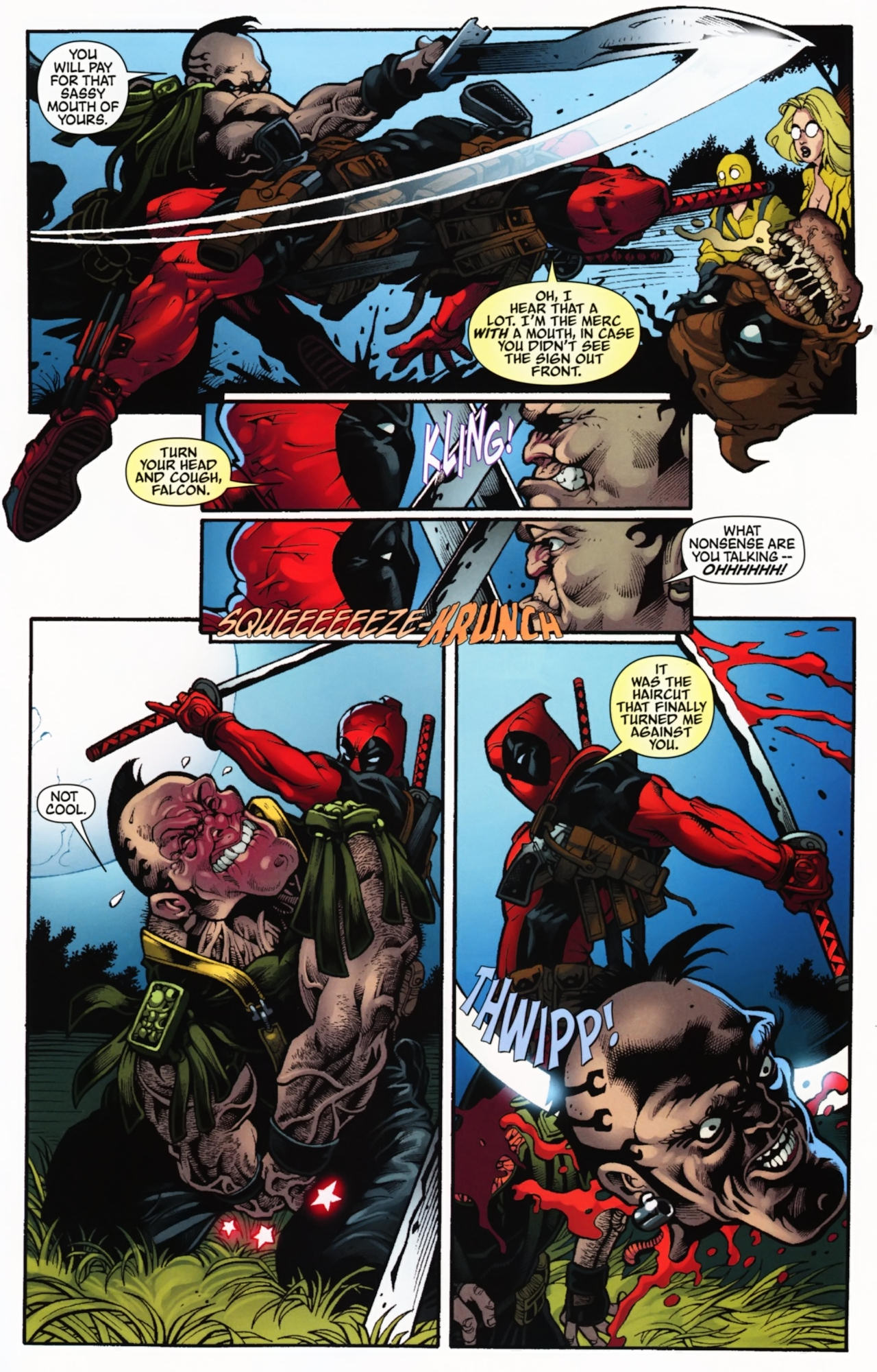Read online Deadpool: Merc With a Mouth comic -  Issue #6 - 31