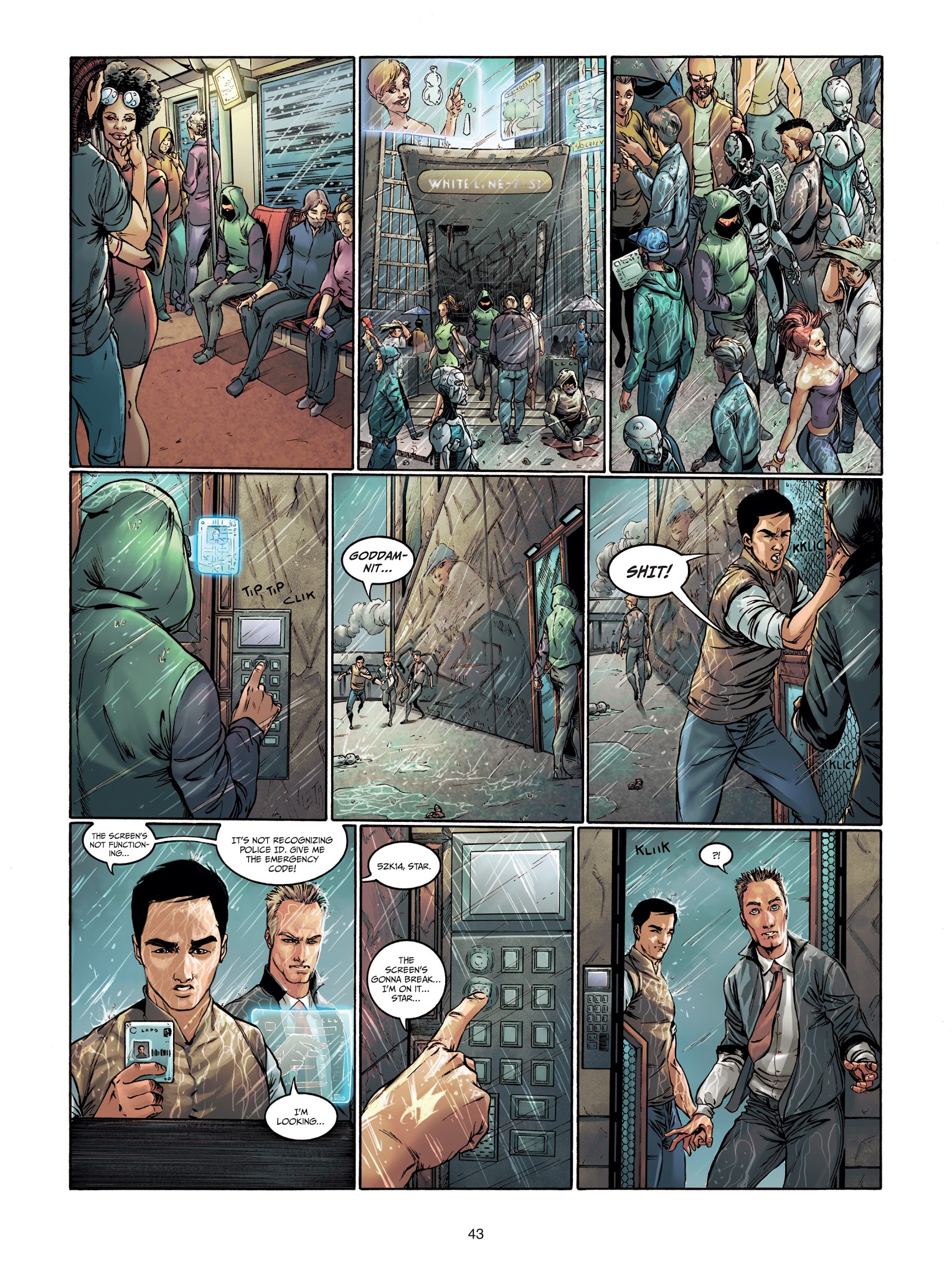 Read online Androïds comic -  Issue #4 - 43