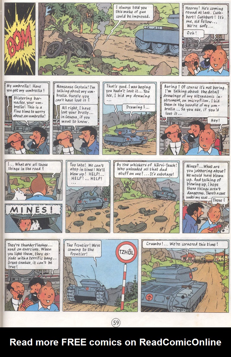 Read online The Adventures of Tintin comic -  Issue #18 - 60