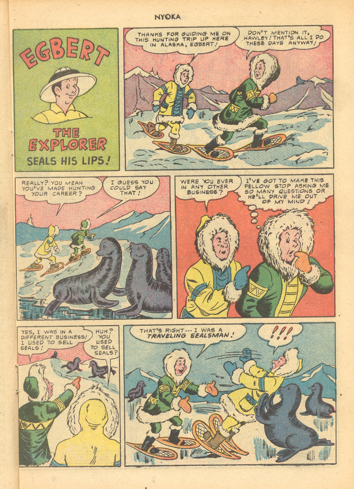 Read online Nyoka the Jungle Girl (1945) comic -  Issue #50 - 19