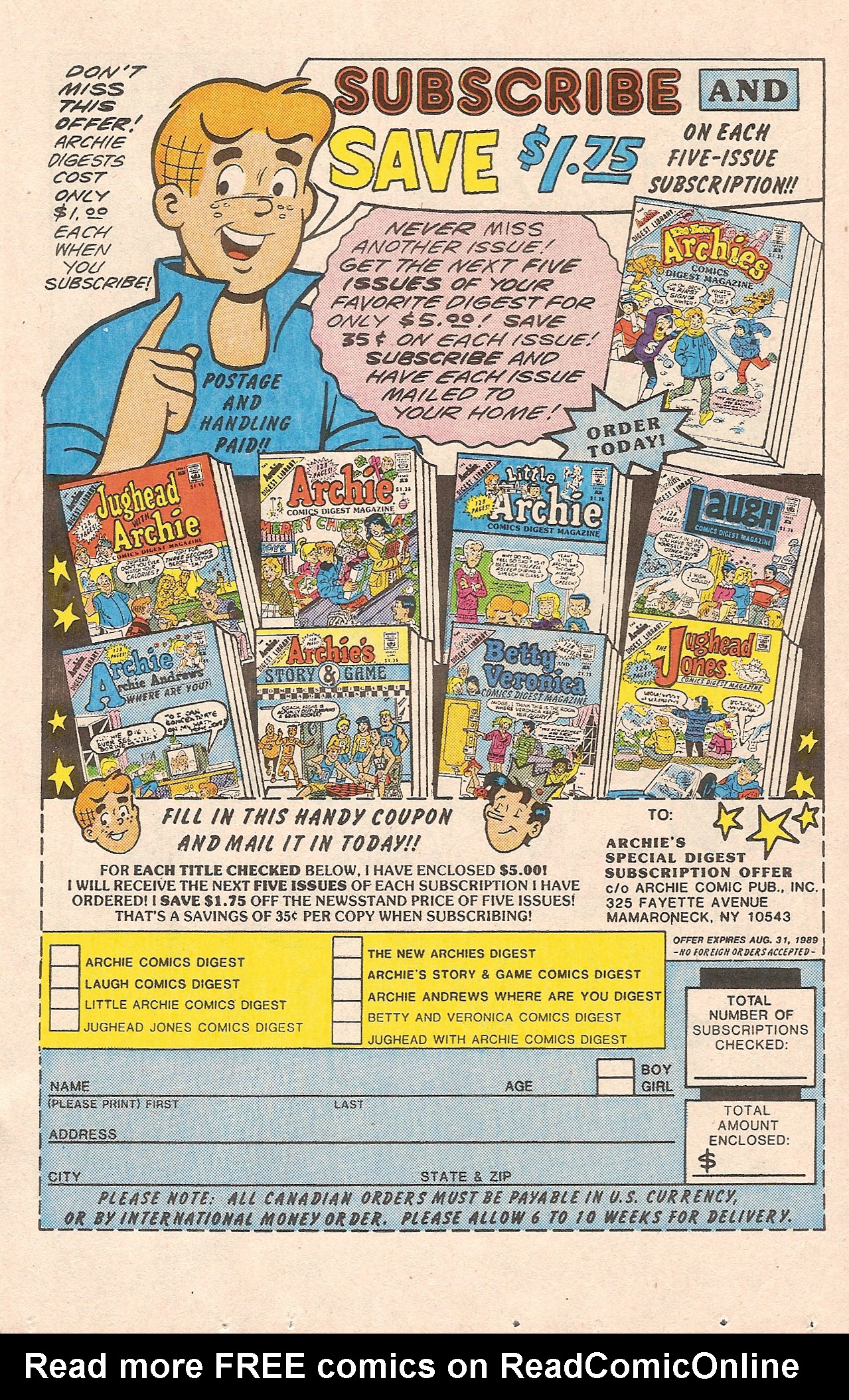 Read online Jughead (1987) comic -  Issue #11 - 17