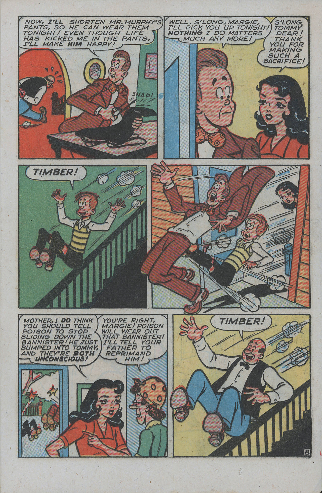 Read online Willie Comics (1946) comic -  Issue #12 - 23