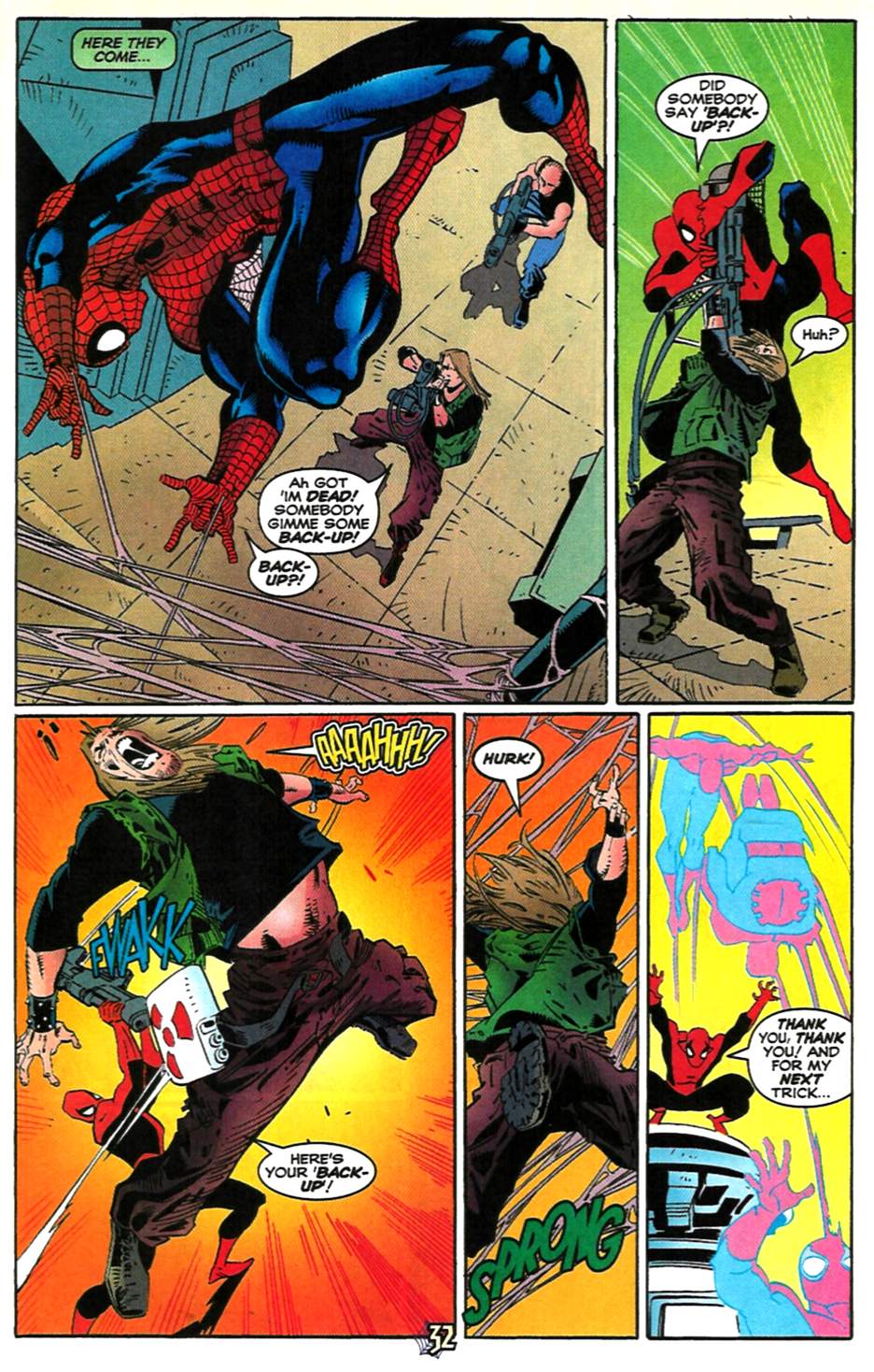 Read online The Sensational Spider-Man (1996) comic -  Issue #25 - 33