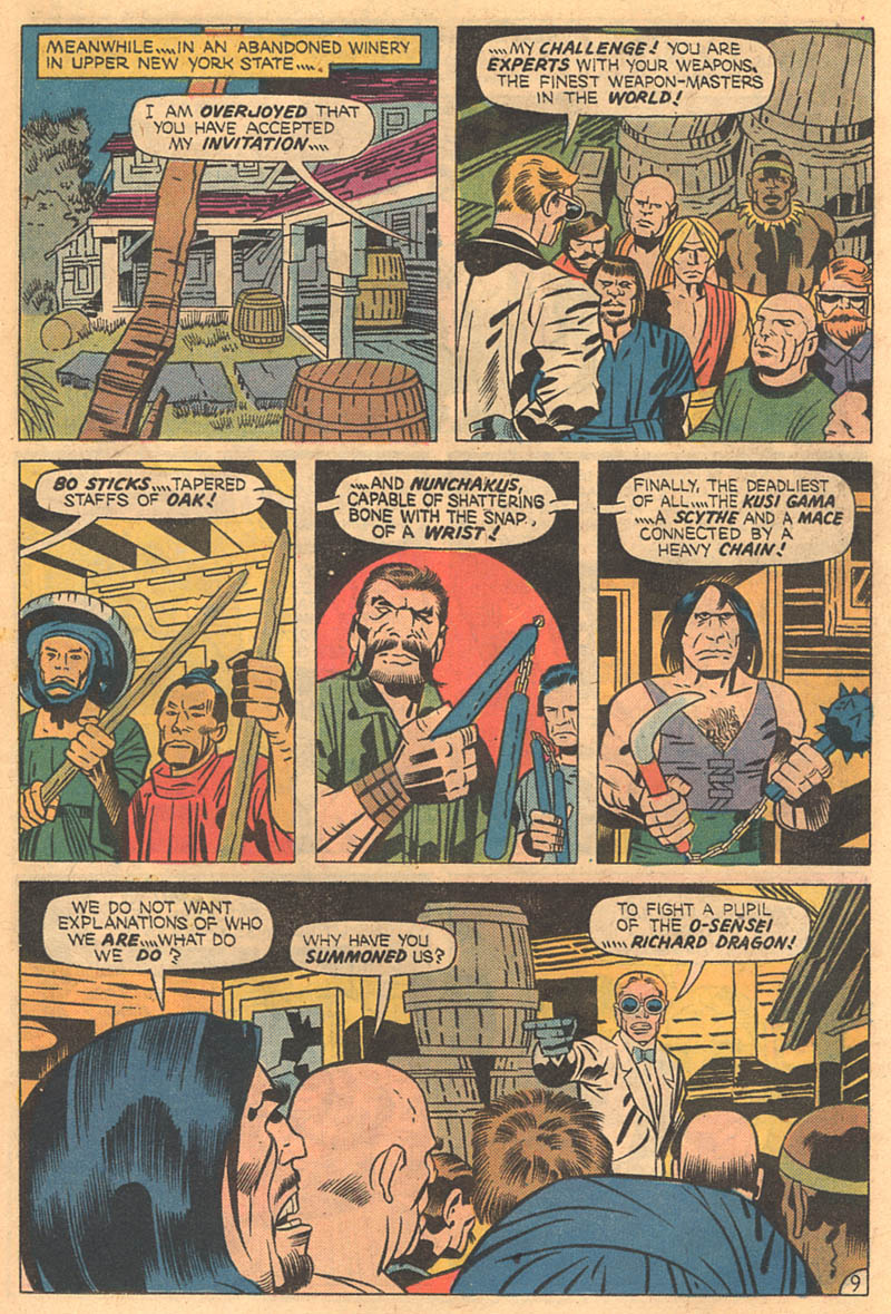 Read online Richard Dragon, Kung-Fu Fighter comic -  Issue #3 - 10