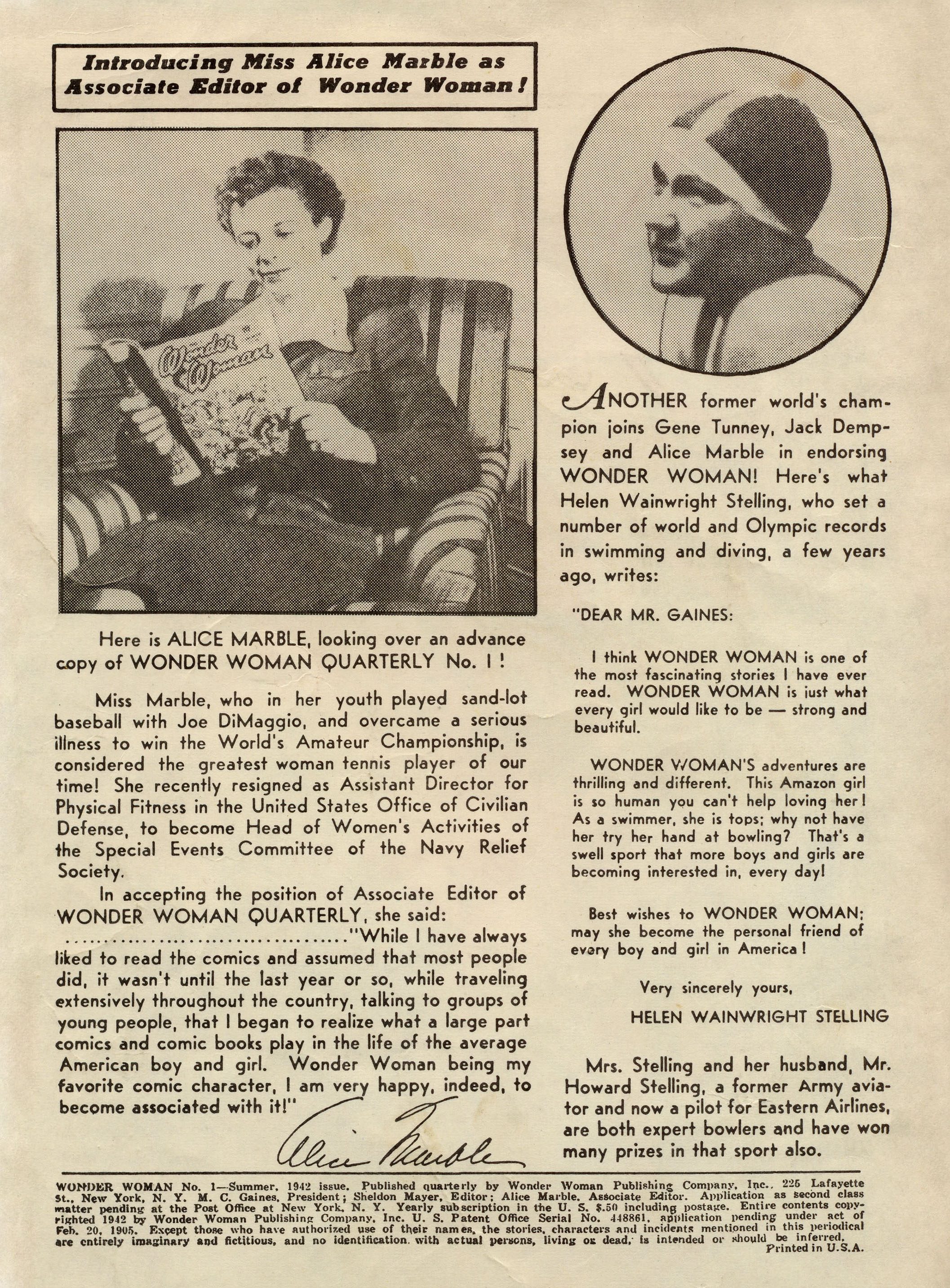Read online Wonder Woman (1942) comic -  Issue #1 - 2
