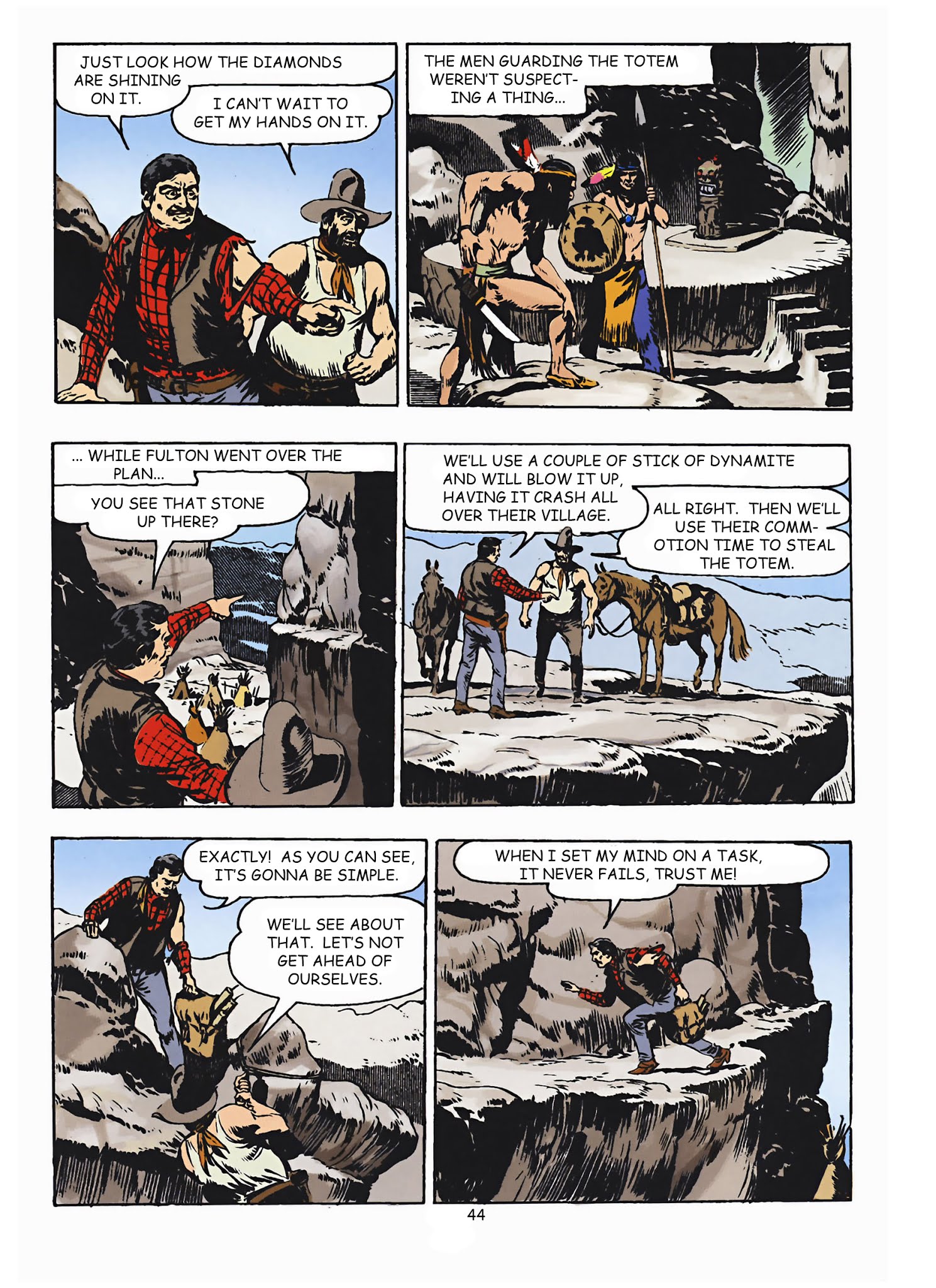 Read online Zenith gigante - Zagor gigante comic -  Issue #2 - 45