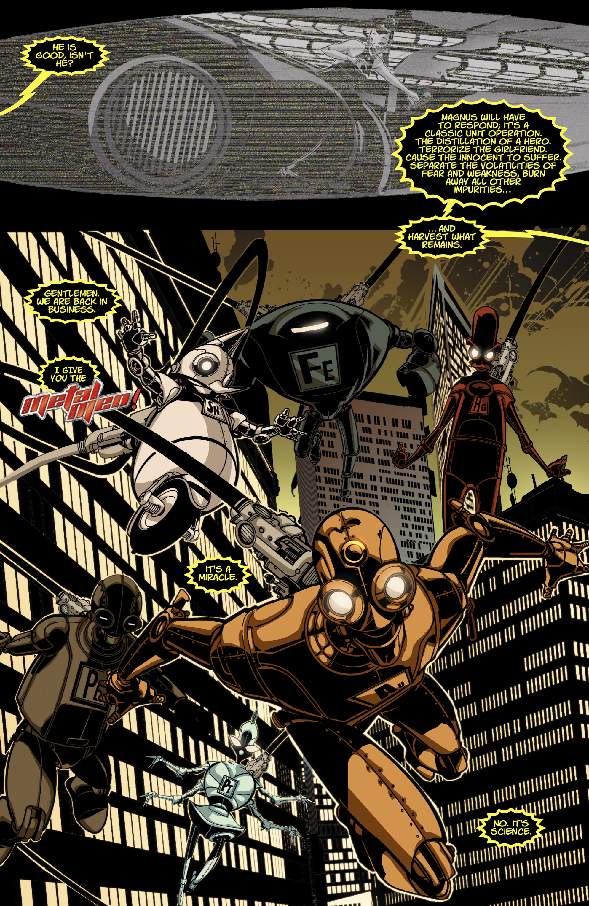 Read online Metal Men (2007) comic -  Issue #4 - 4