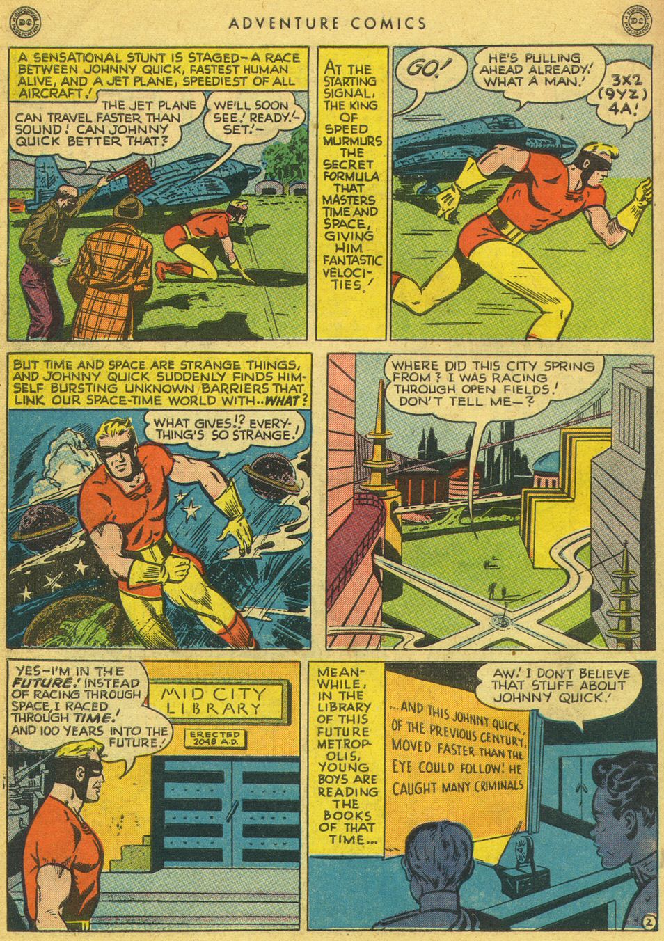 Read online Adventure Comics (1938) comic -  Issue #134 - 42