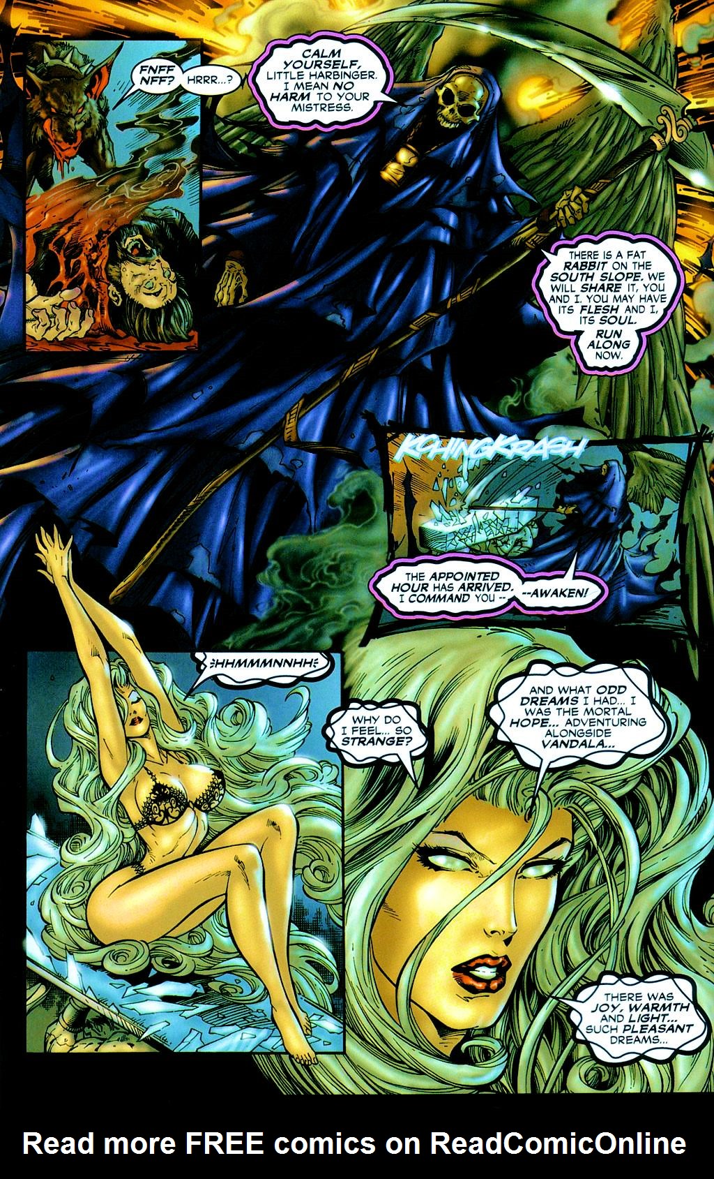 Read online Lady Death: Dark Millennium comic -  Issue #1 - 8