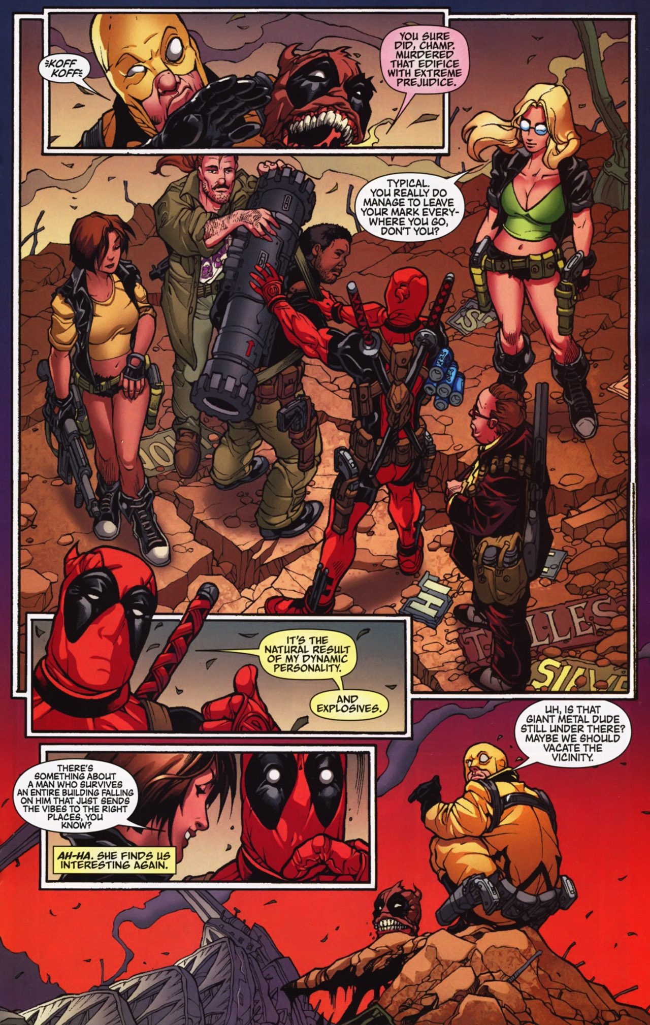 Read online Deadpool: Merc With a Mouth comic -  Issue #10 - 14