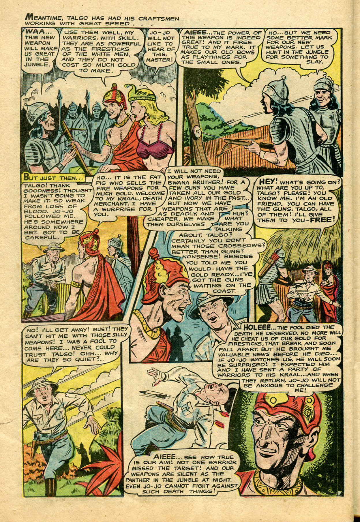 Read online Jungle Jo (1950) comic -  Issue # Full - 30