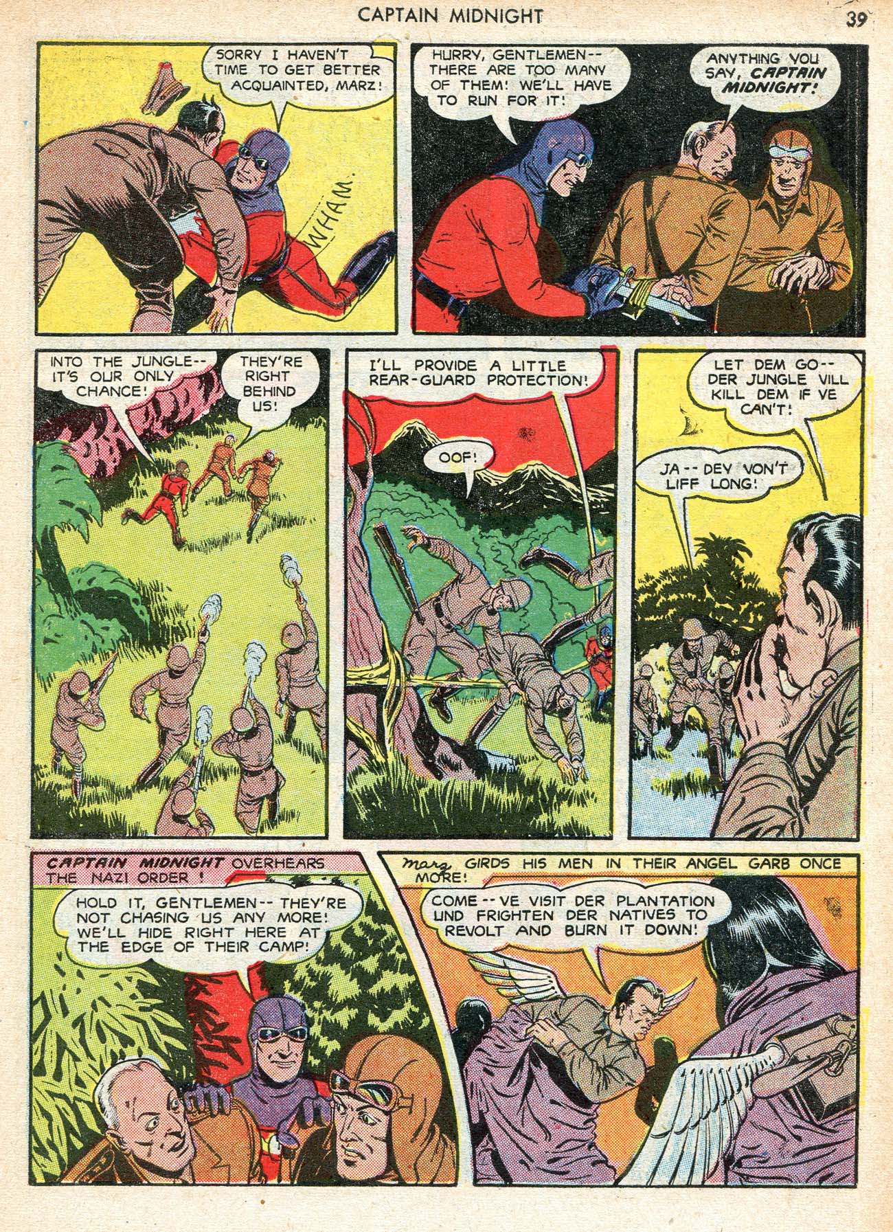 Read online Captain Midnight (1942) comic -  Issue #12 - 39
