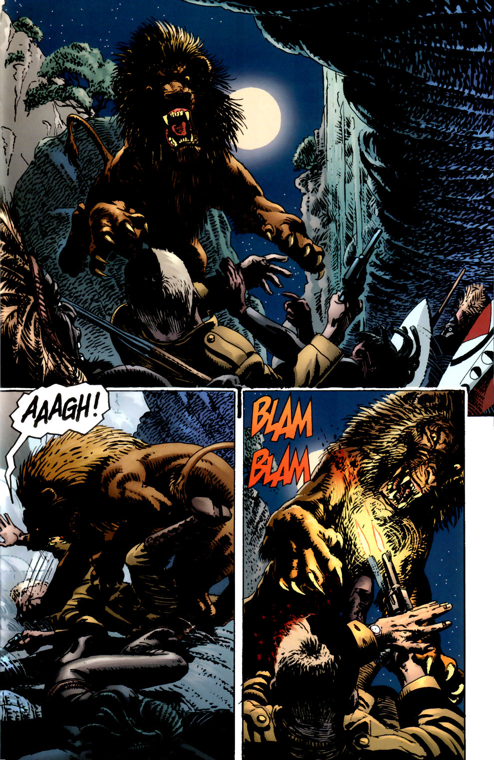 Read online Batman/Tarzan: Claws of the Cat-Woman comic -  Issue #3 - 5