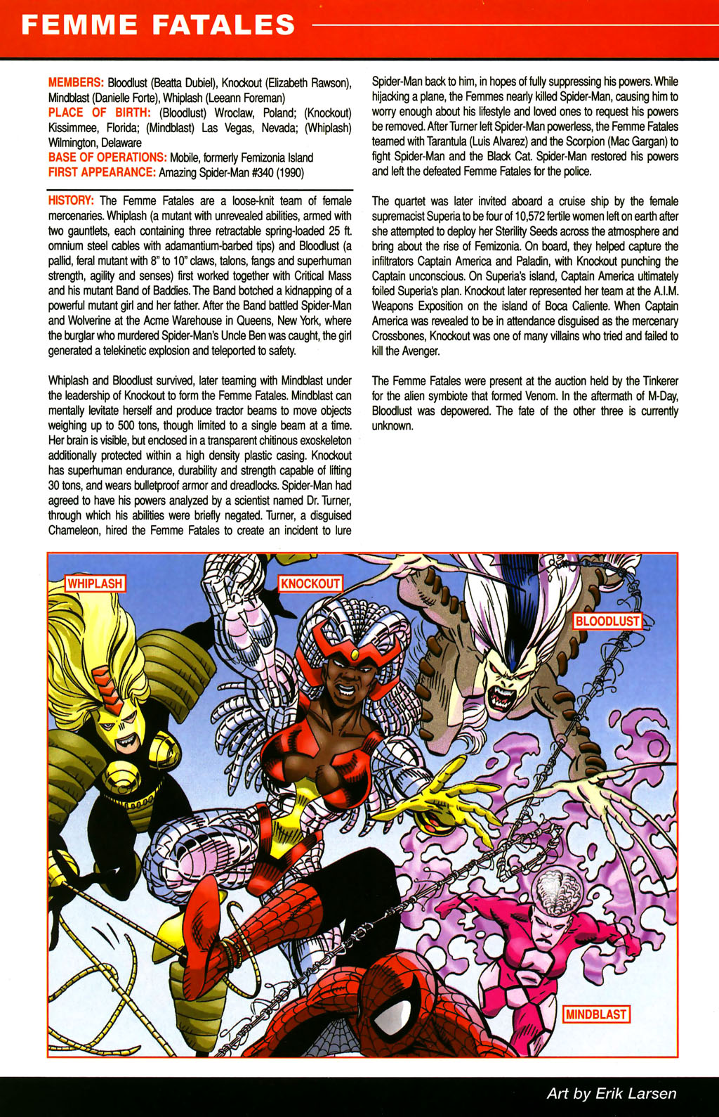 Read online All-New Official Handbook of the Marvel Universe A to Z comic -  Issue #4 - 30