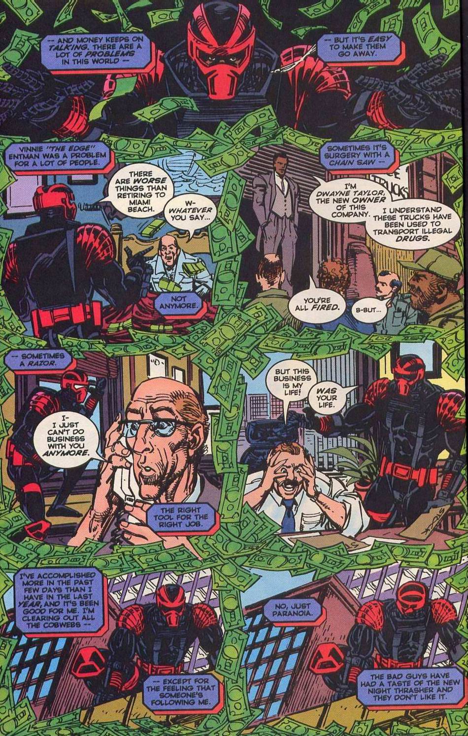 Read online Night Thrasher comic -  Issue #16 - 5