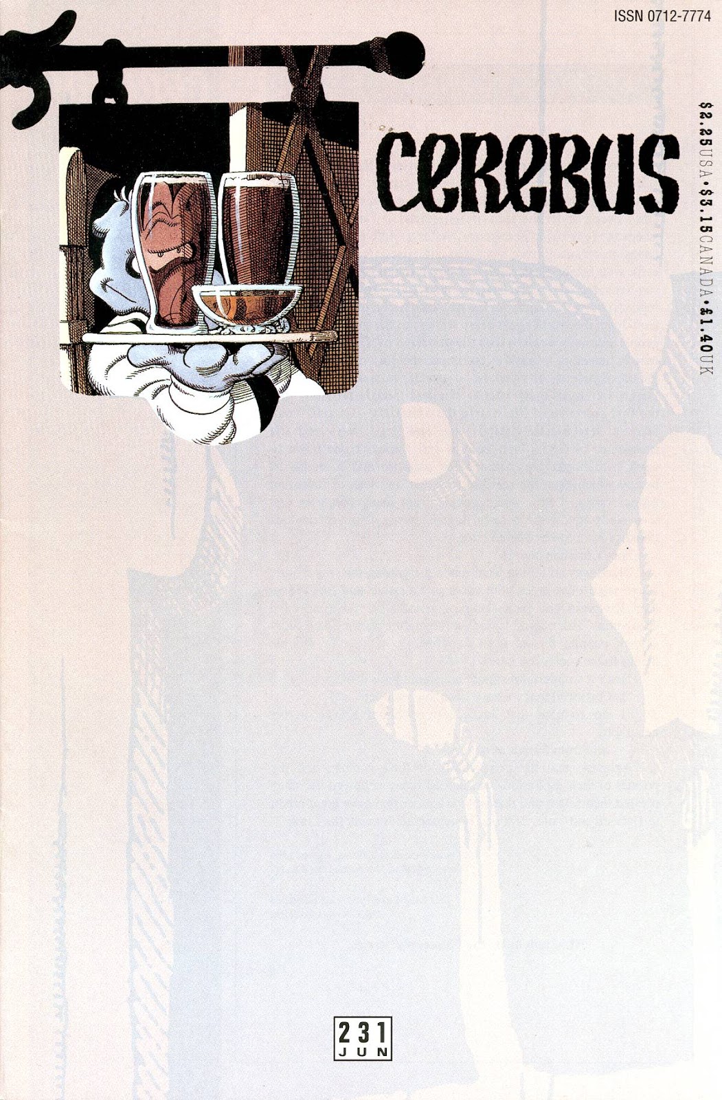 Cerebus issue 231 - Page 1
