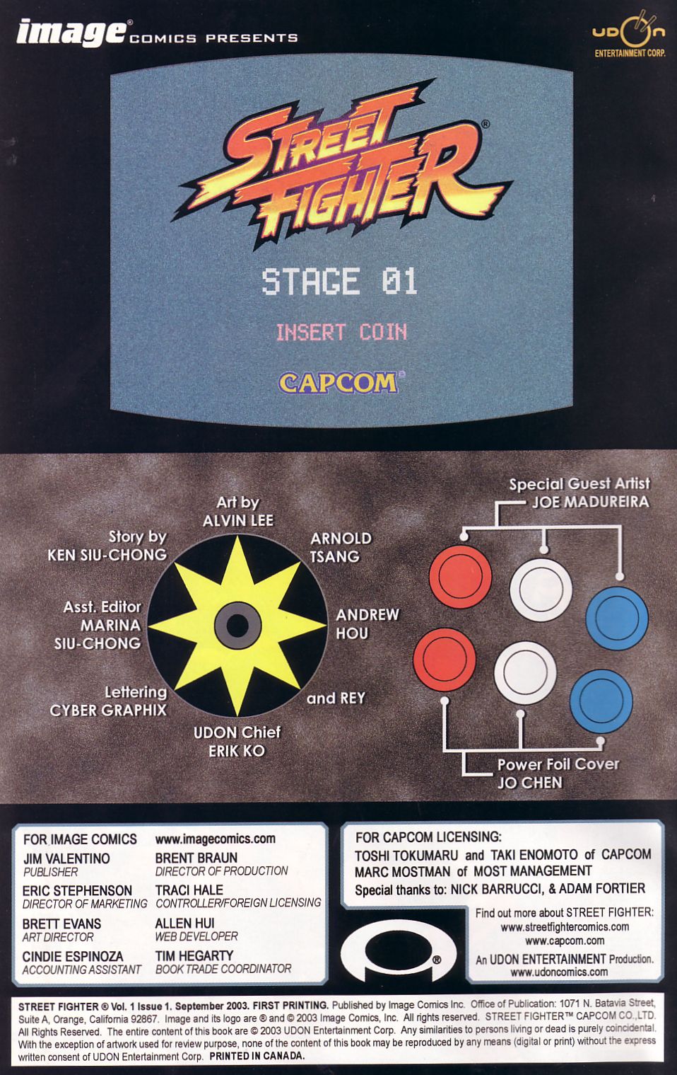 Read online Street Fighter (2003) comic -  Issue #1 - 4