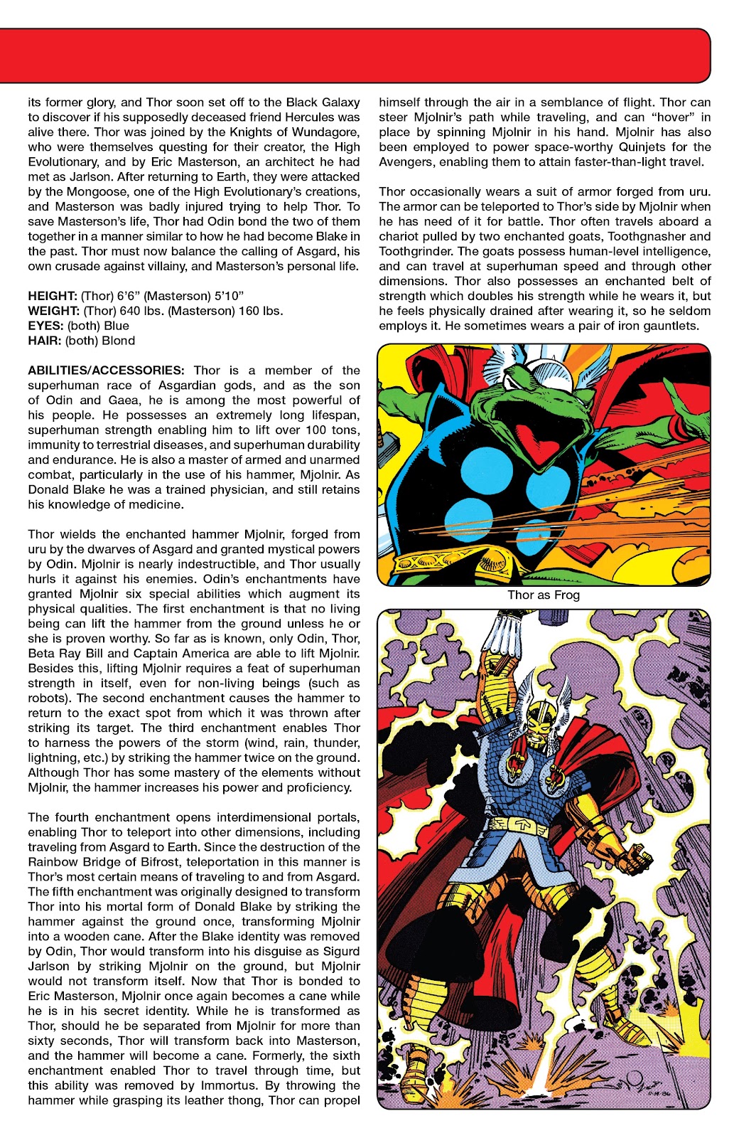 Marvel Legacy:  The 1980's Handbook issue Full - Page 57