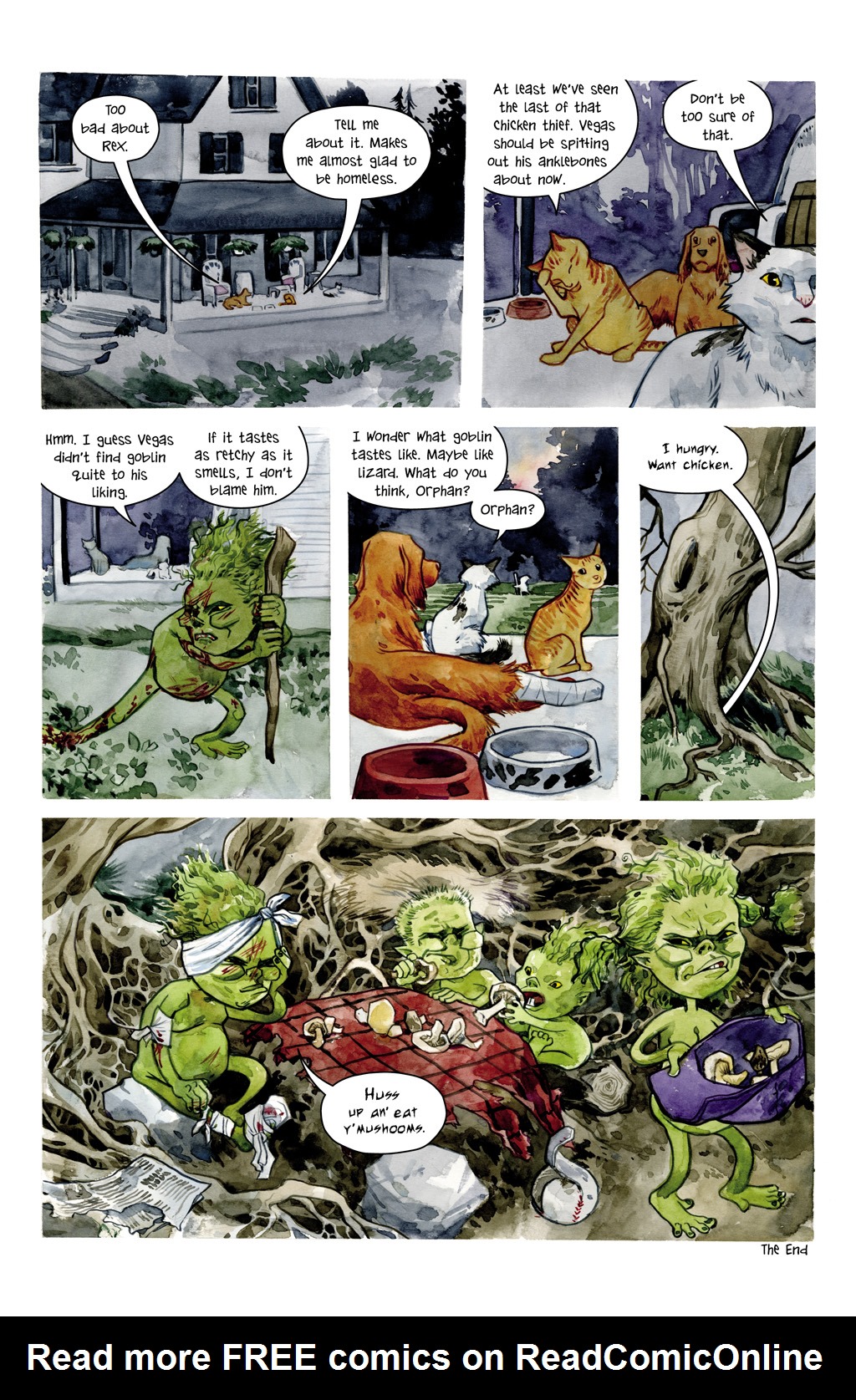 Read online Beasts of Burden: Neighborhood Watch comic -  Issue # Full - 10