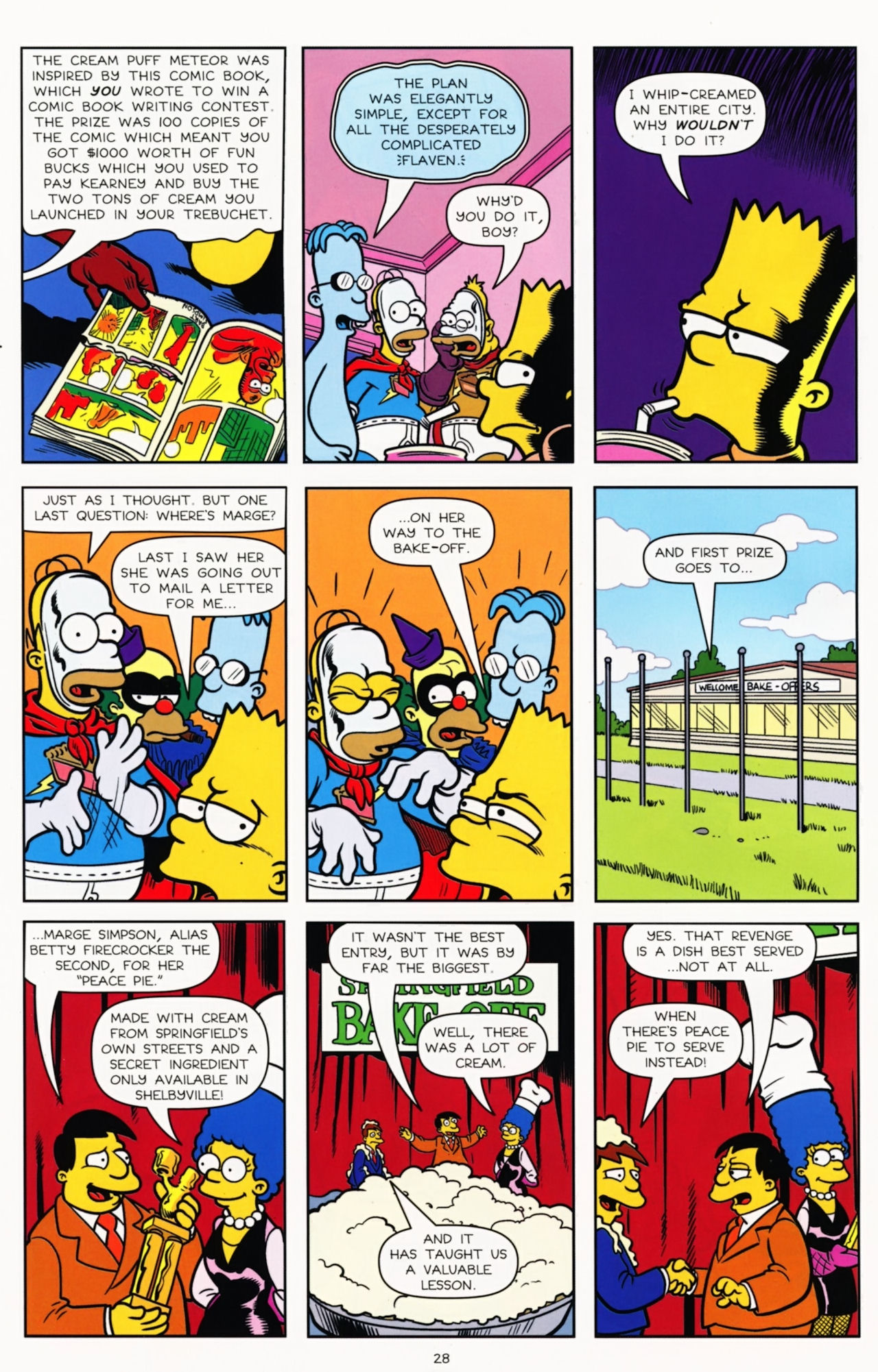 Read online Bongo Comics Presents Simpsons Super Spectacular comic -  Issue #13 - 30