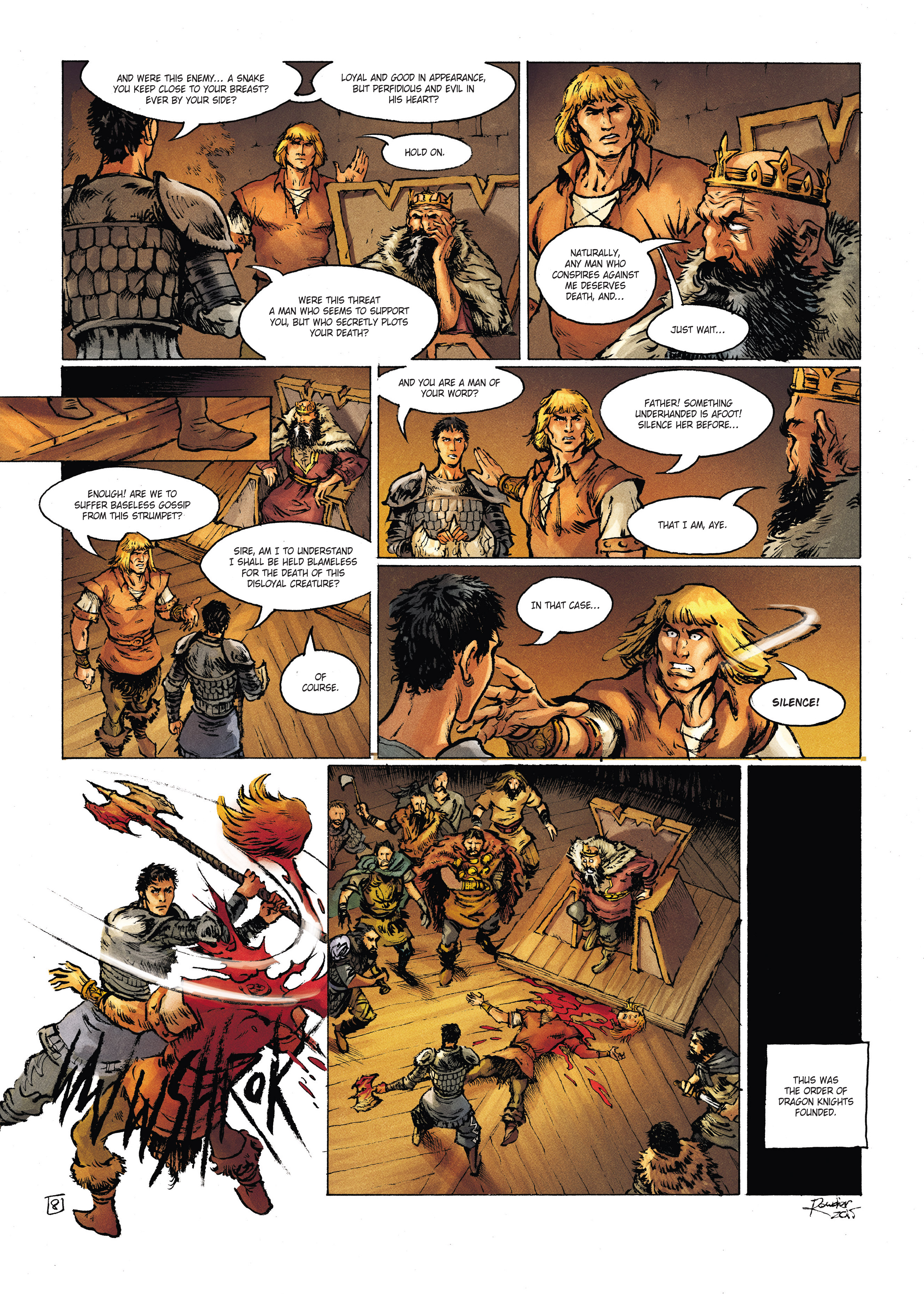 Read online Chronicles of the Dragon Knights comic -  Issue #21 - 10