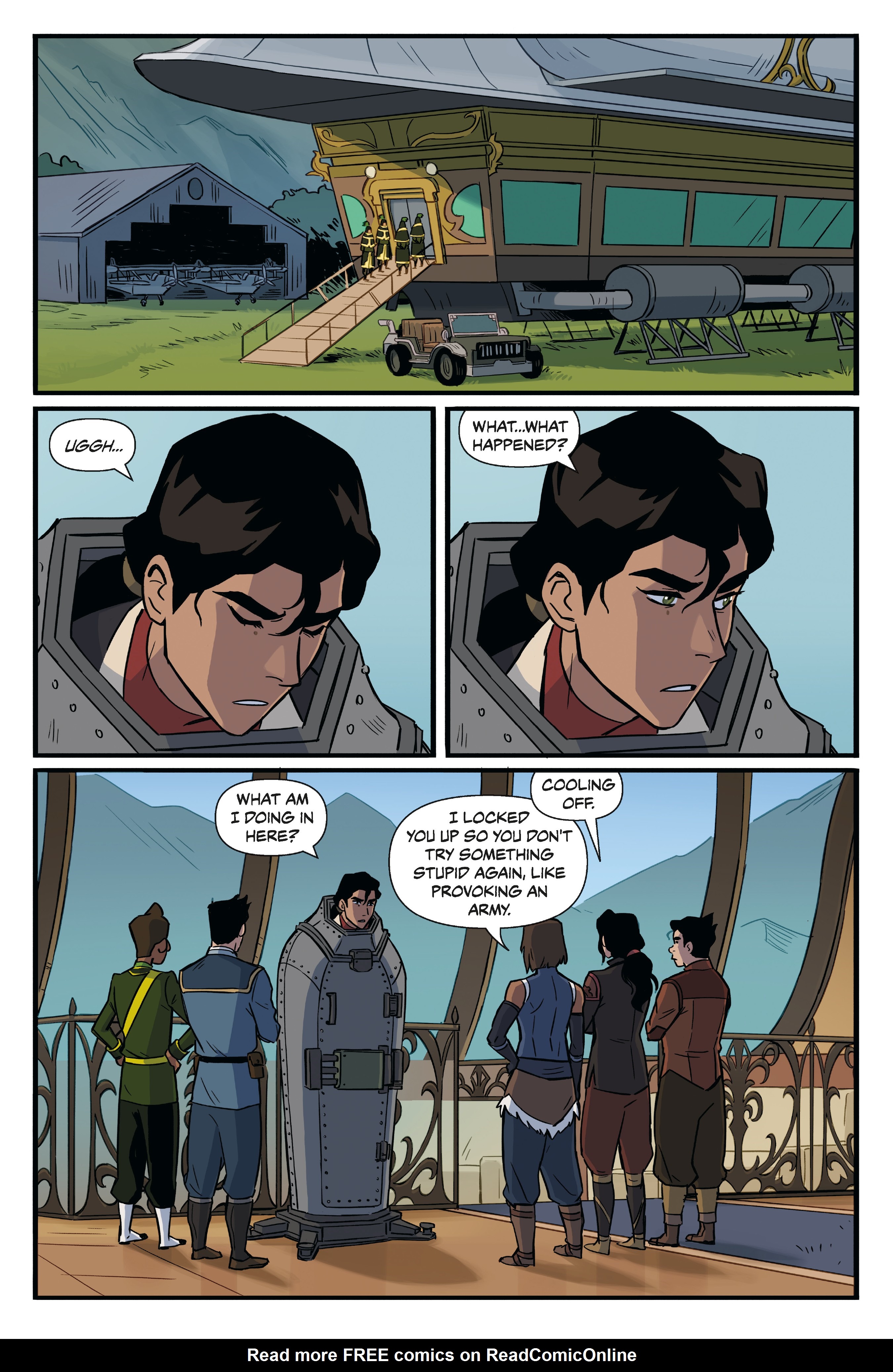 Read online Nickelodeon The Legend of Korra: Ruins of the Empire comic -  Issue # TPB 1 - 71