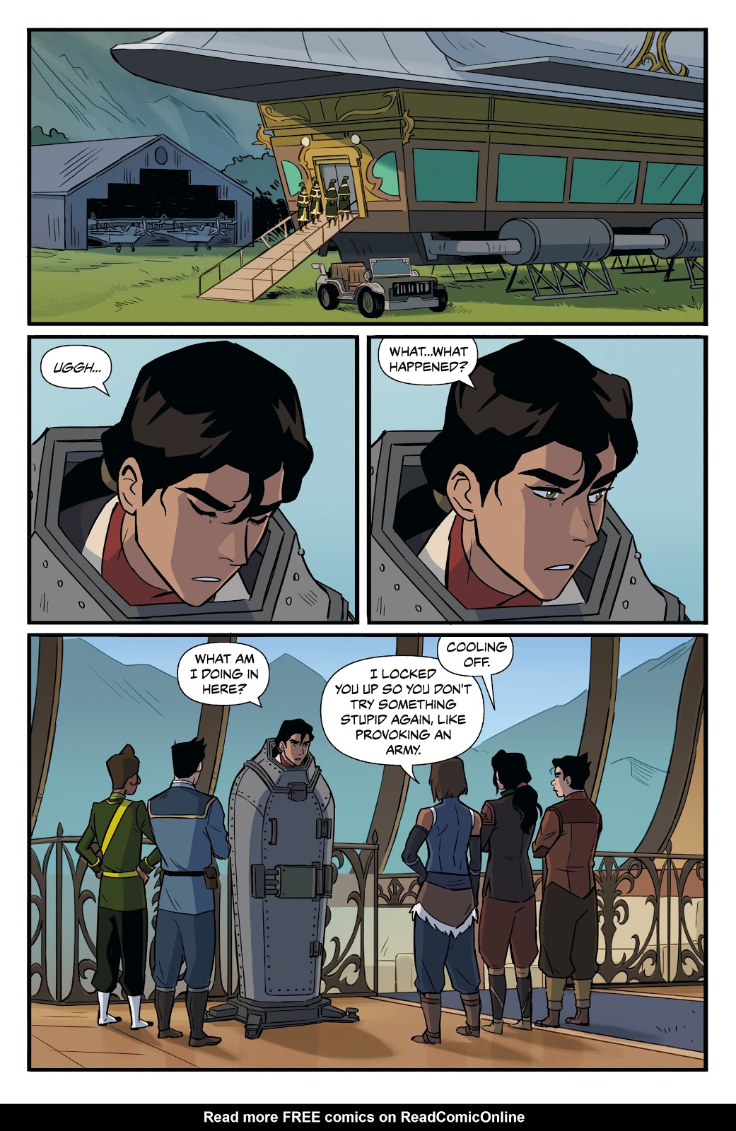 Nickelodeon The Legend of Korra: Ruins of the Empire issue TPB 1 - Page 71