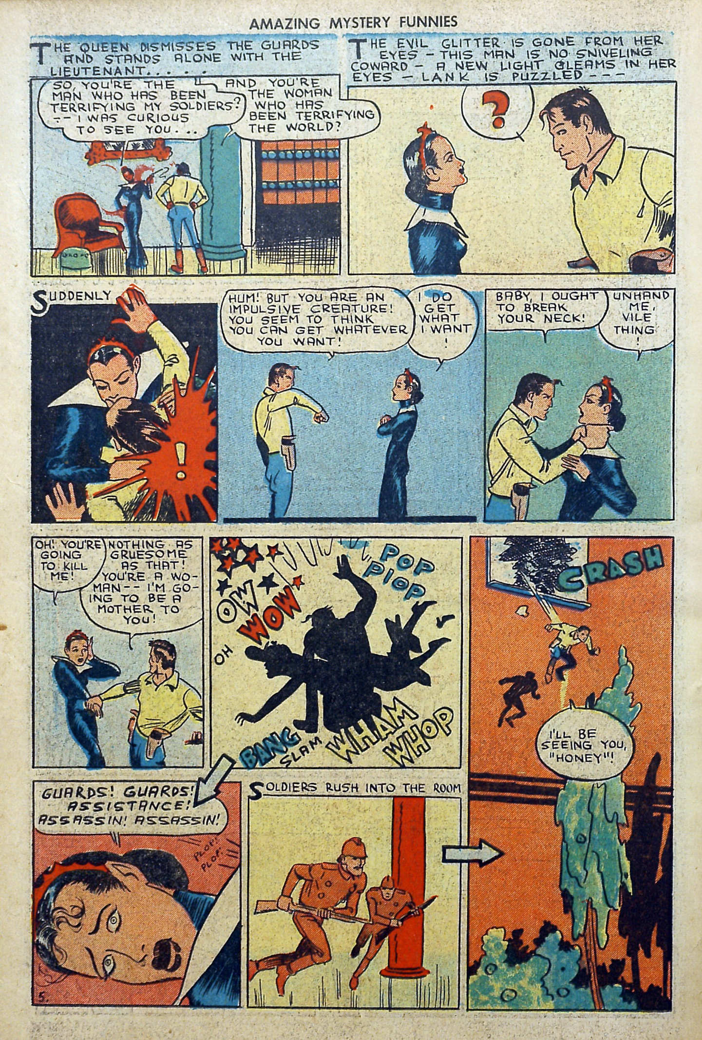 Read online Amazing Mystery Funnies comic -  Issue #24 - 49
