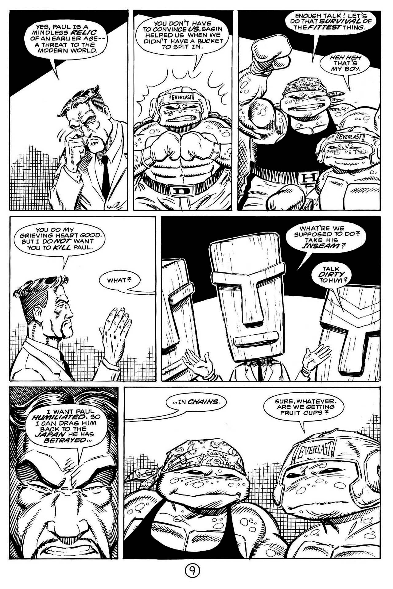 Read online Paul the Samurai (1992) comic -  Issue #6 - 10