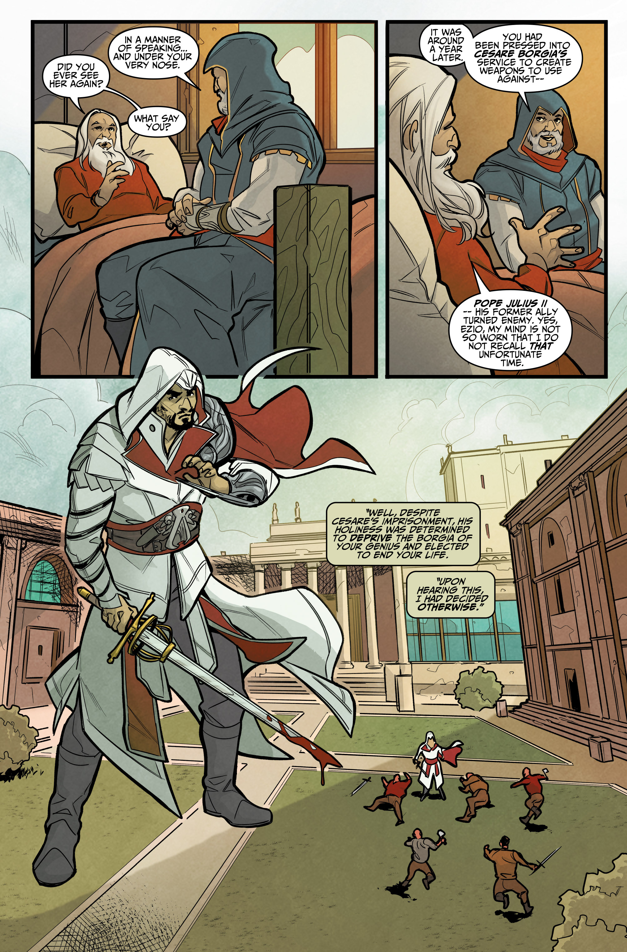Read online Assassin's Creed: Reflections comic -  Issue #1 - 17