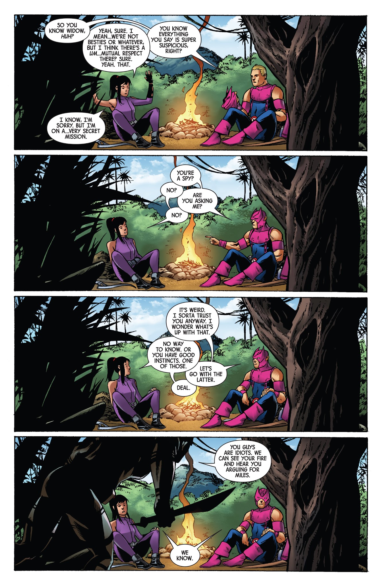 Read online Generations: Hawkeye & Hawkeye comic -  Issue # Full - 10