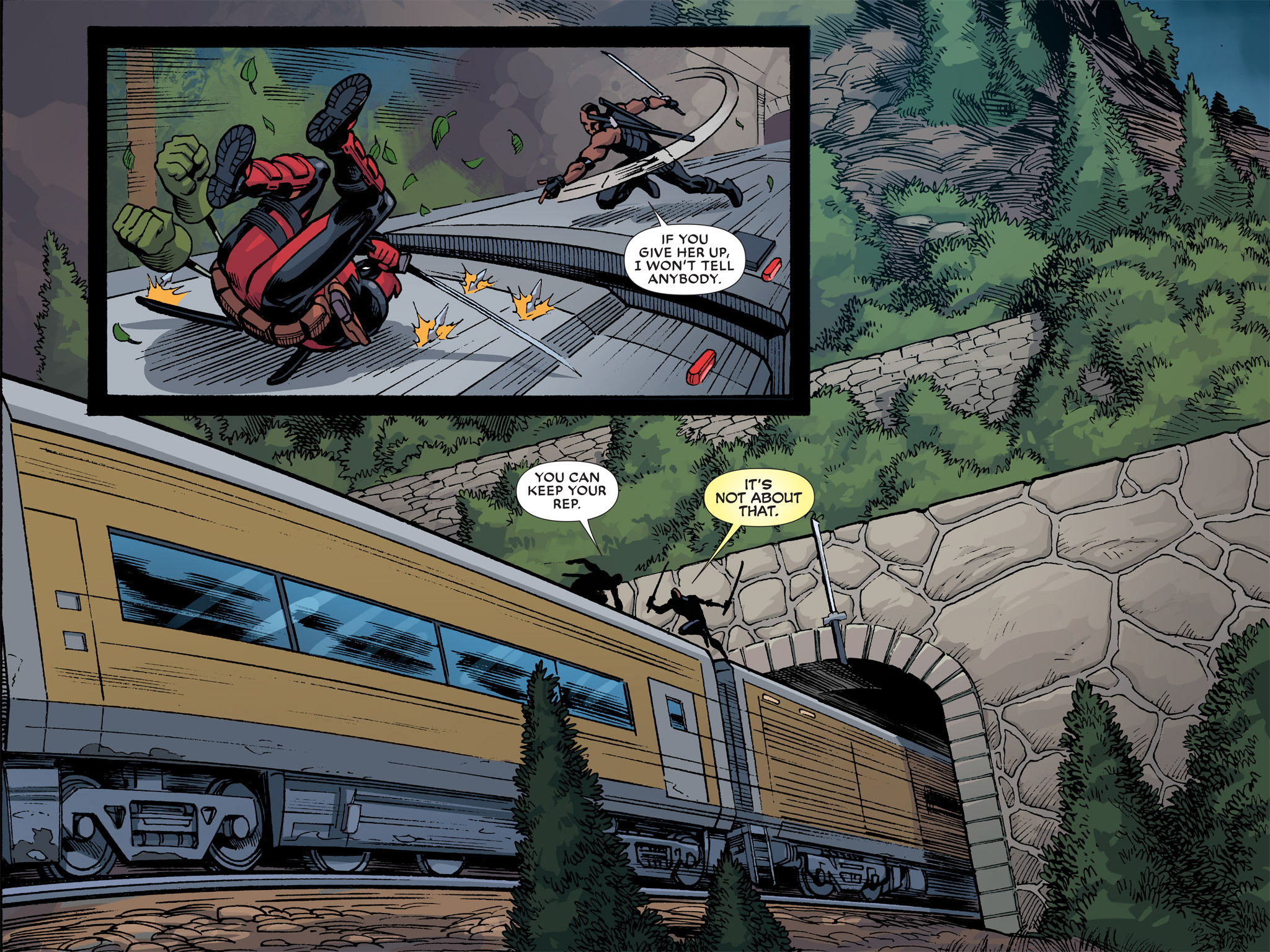 Read online Deadpool: Dracula's Gauntlet comic -  Issue # Part 4 - 24