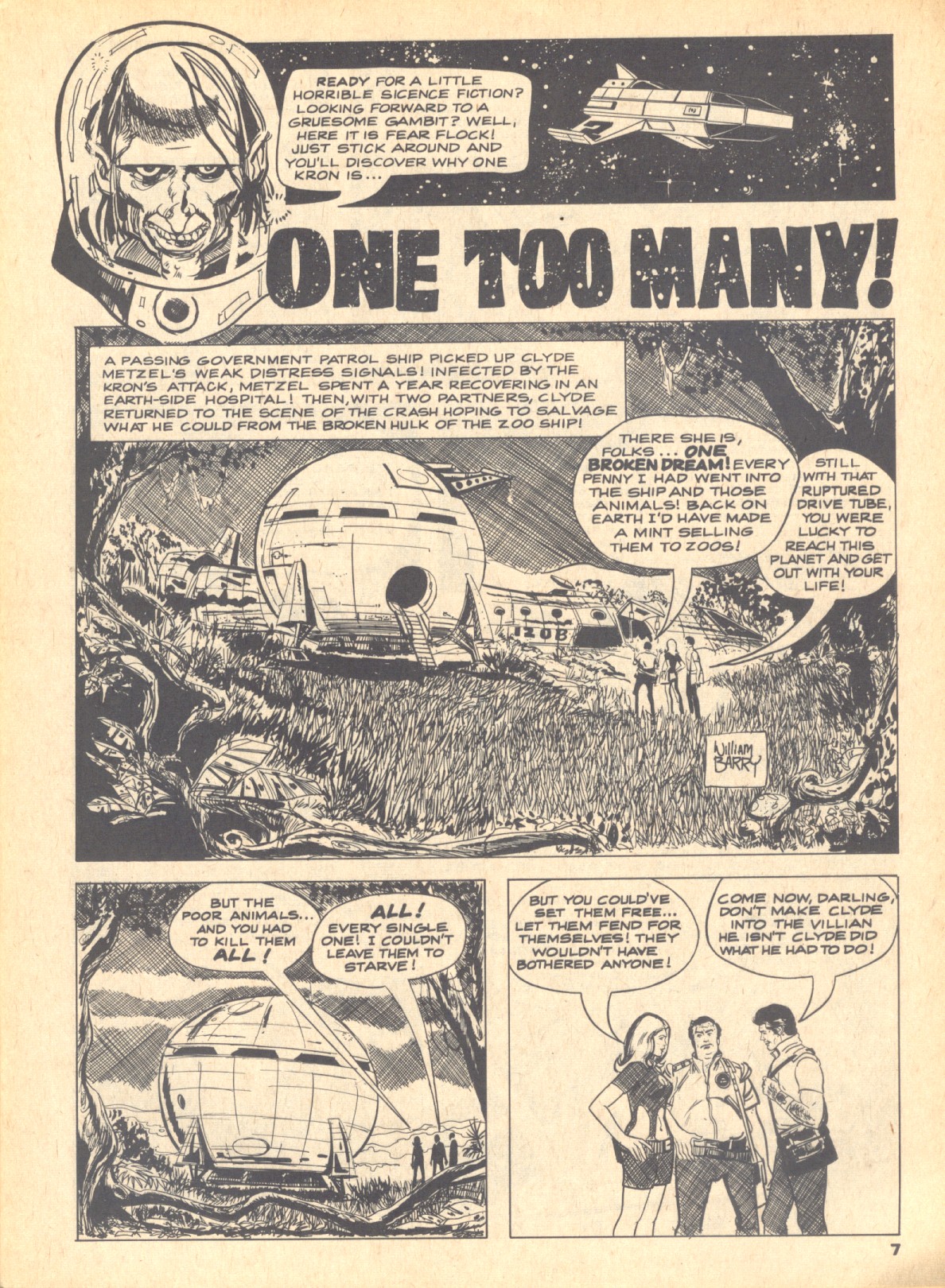 Read online Creepy (1964) comic -  Issue #33 - 7
