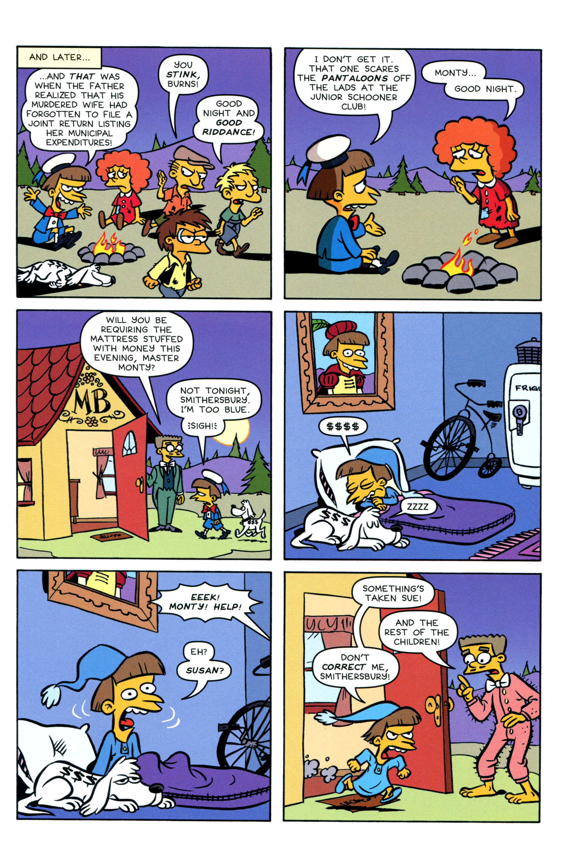 Read online Simpsons One-Shot Wonders: Mr. Burns comic -  Issue # Full - 8