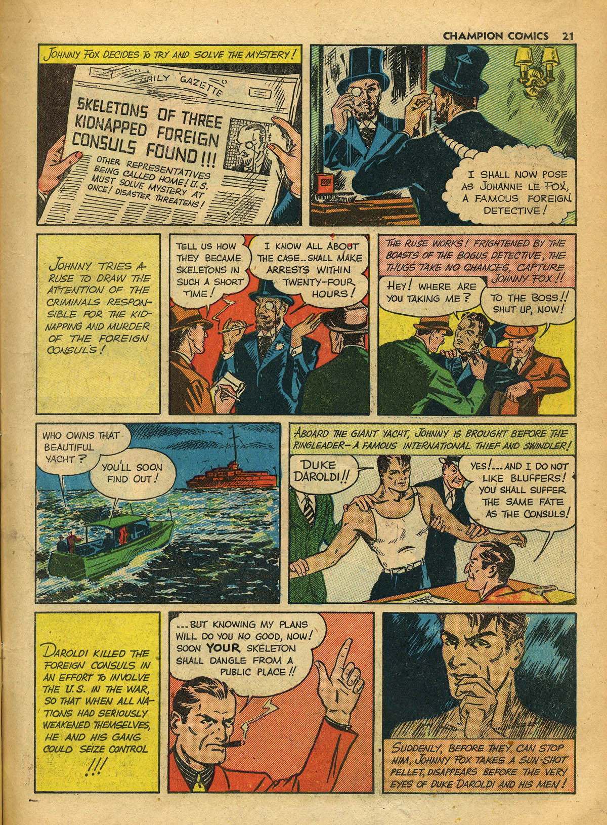 Read online Champion Comics comic -  Issue #7 - 22