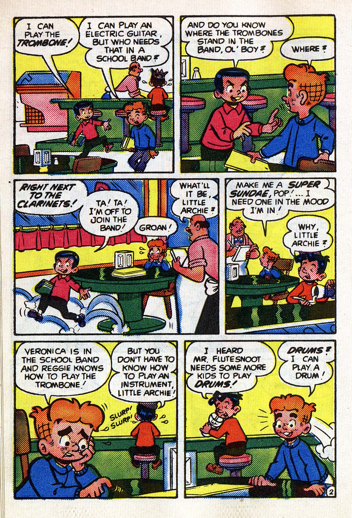 Read online Little Archie Comics Digest Magazine comic -  Issue #34 - 63