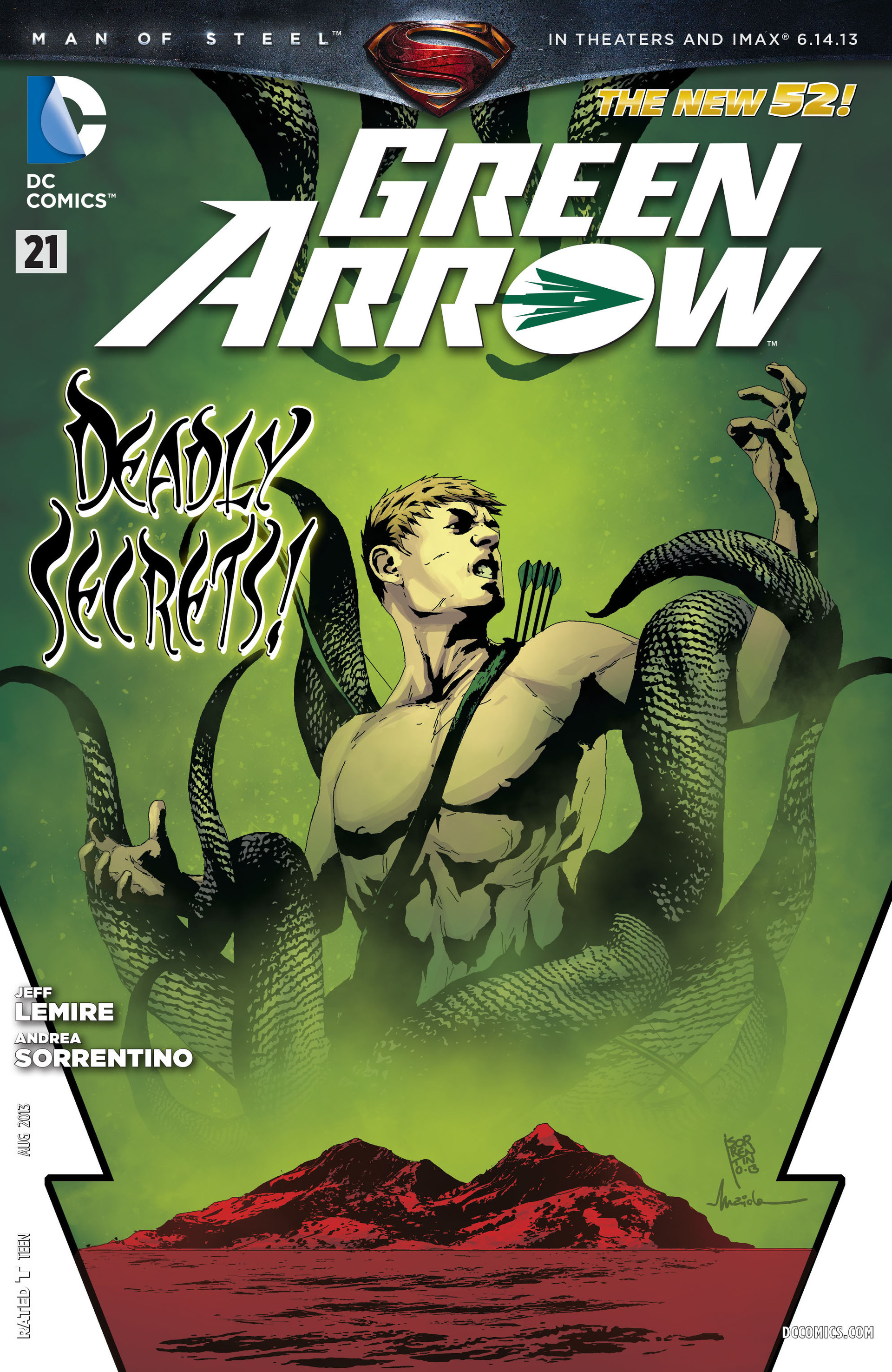 Read online Green Arrow (2011) comic -  Issue #21 - 1