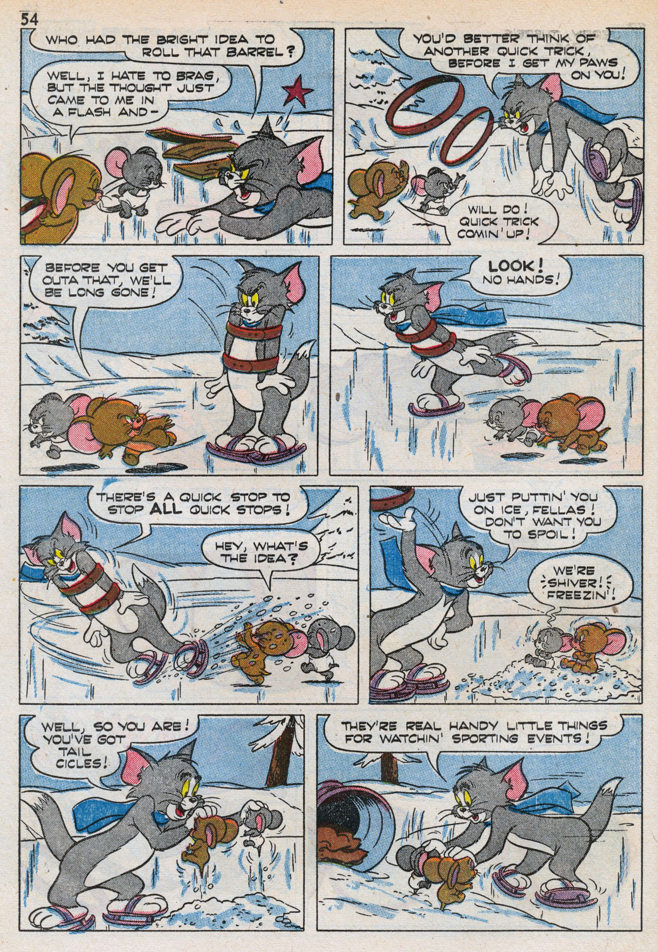 Read online M.G.M.'s Tom and Jerry's Winter Fun comic -  Issue #3 - 57