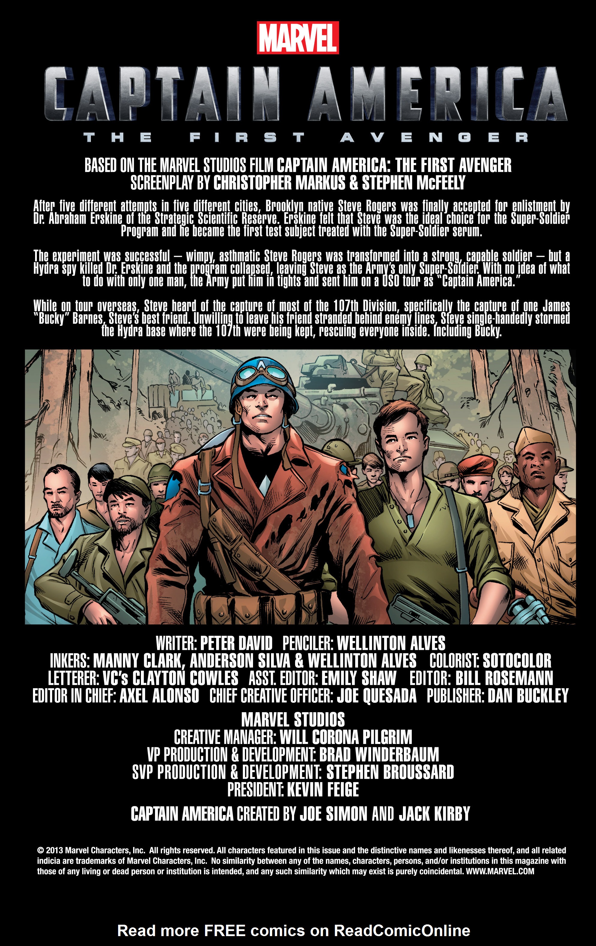 Captain America: The First Avenger Adaptation 2 Page 1