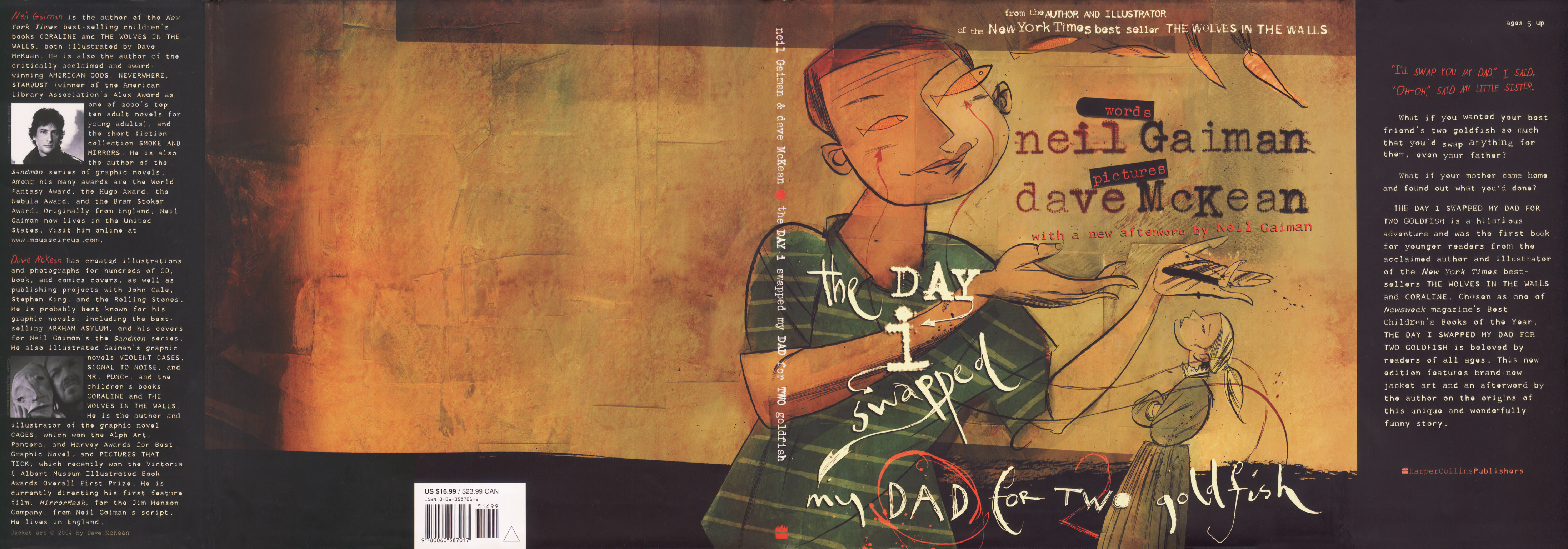 Read online The Day I Swapped My Dad For Two Goldfish comic -  Issue # Full - 1