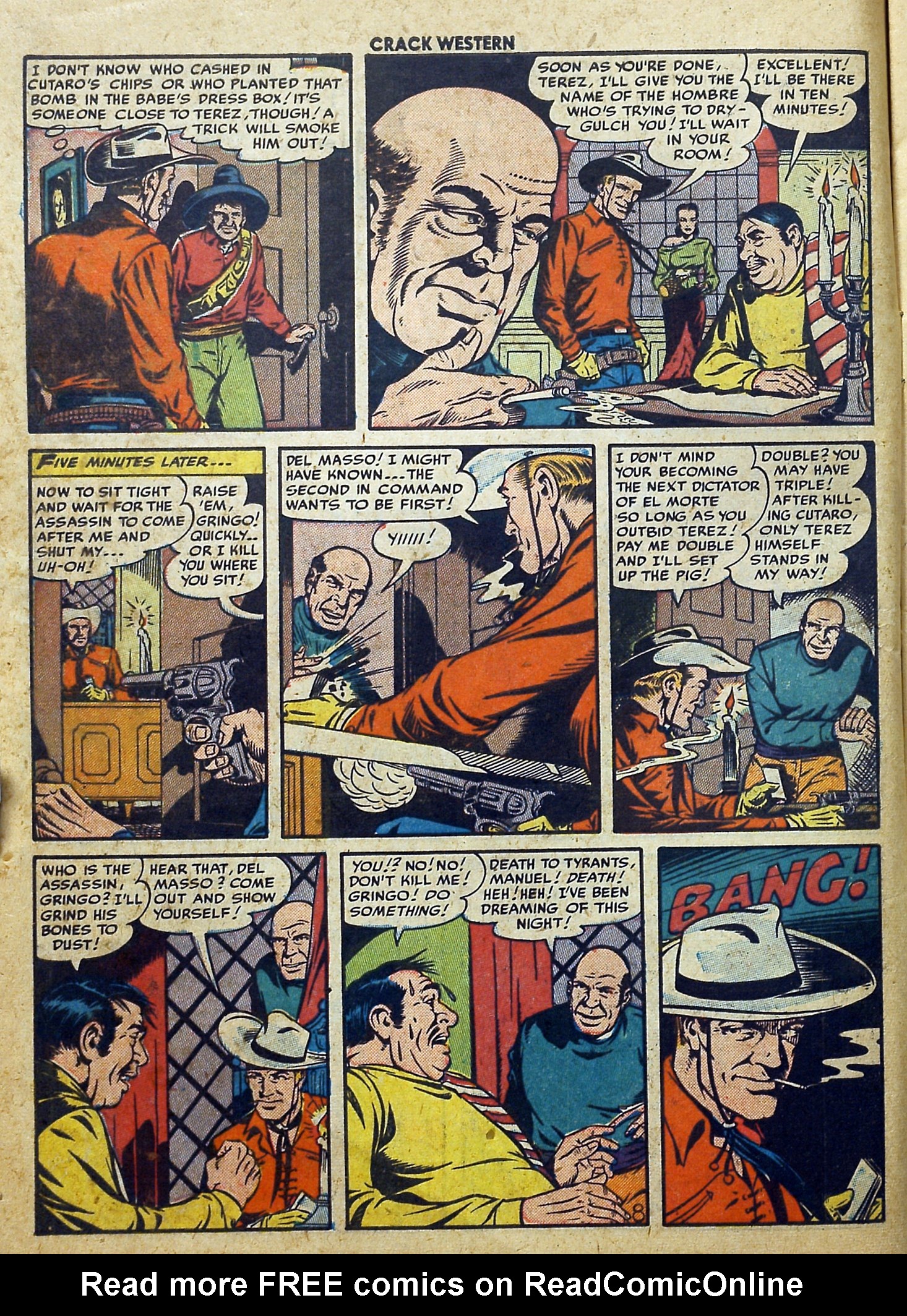 Read online Crack Western comic -  Issue #80 - 10