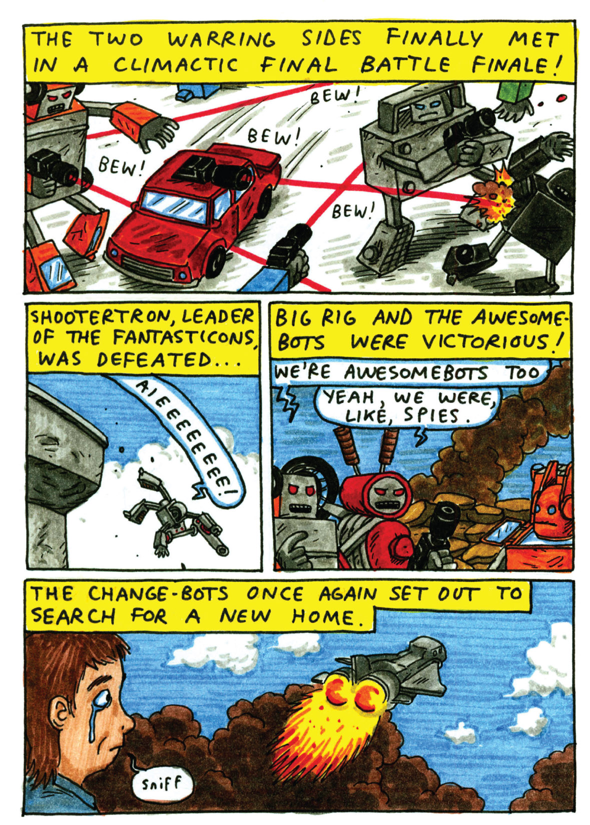 Read online Incredible Change-Bots comic -  Issue # TPB 2 - 12