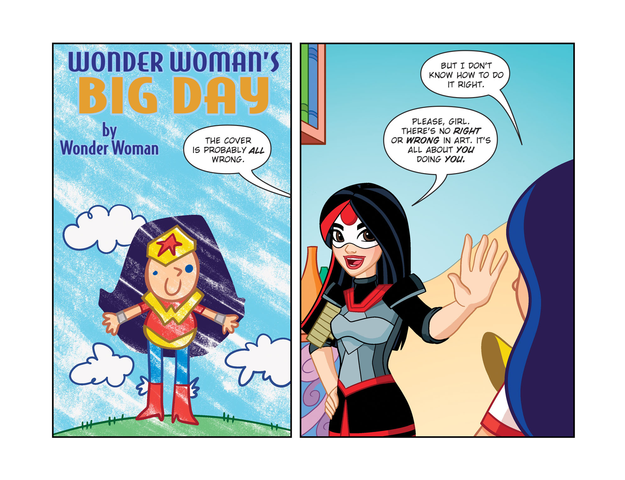 Read online DC Super Hero Girls: Out of the Bottle comic -  Issue #3 - 4