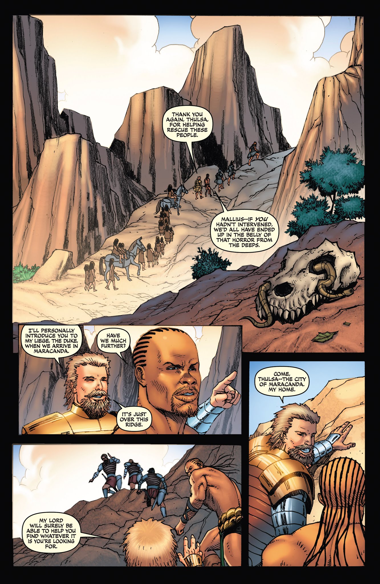 Read online Thulsa Doom comic -  Issue #2 - 3