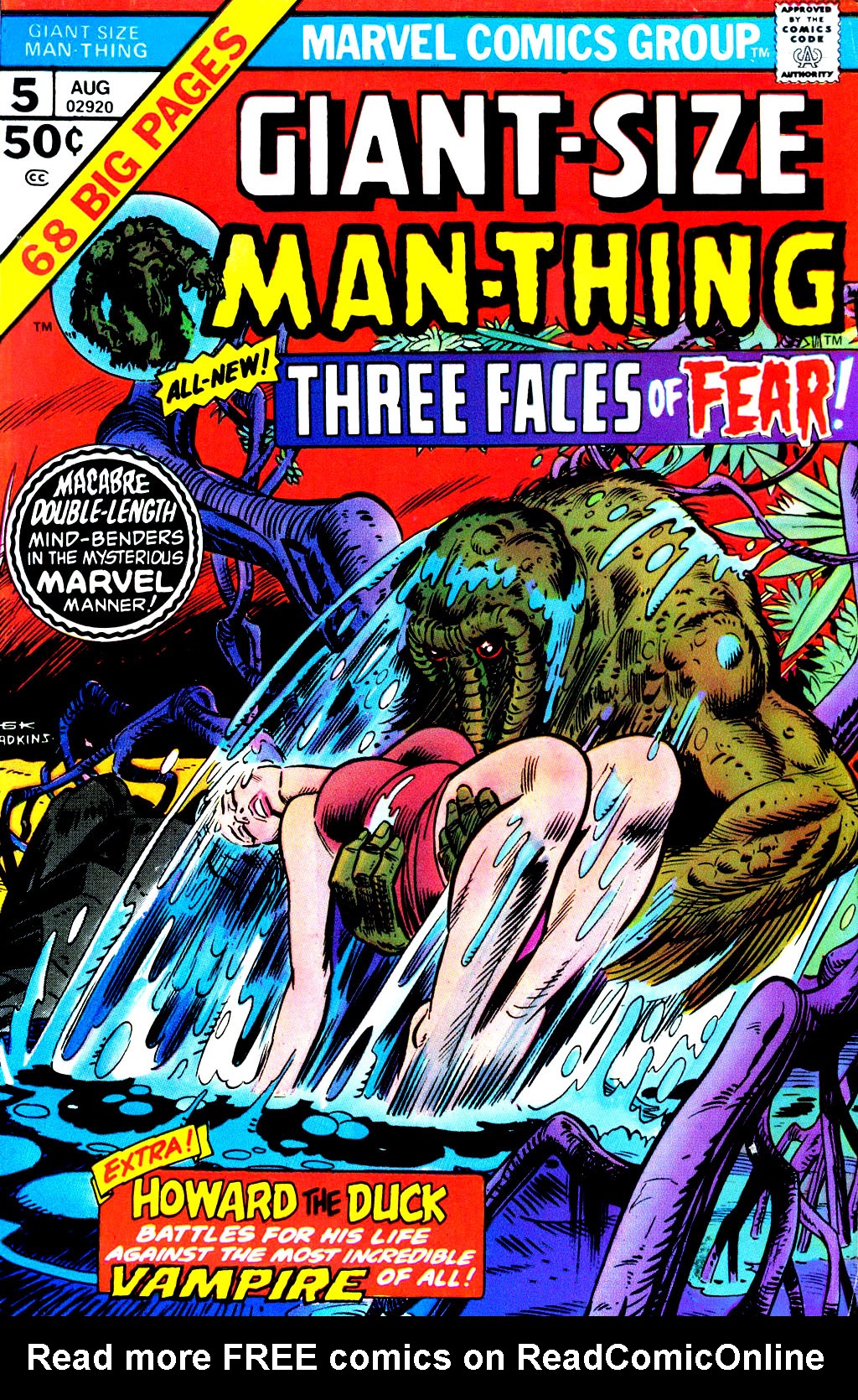 Read online Giant-Size Man-Thing comic -  Issue #5 - 1