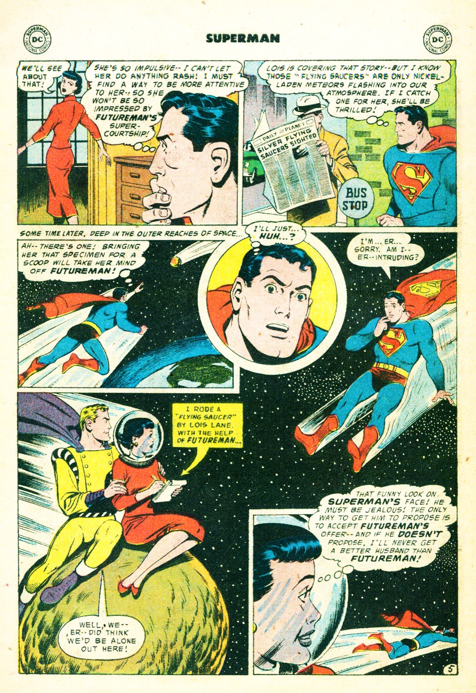 Read online Superman (1939) comic -  Issue #121 - 7
