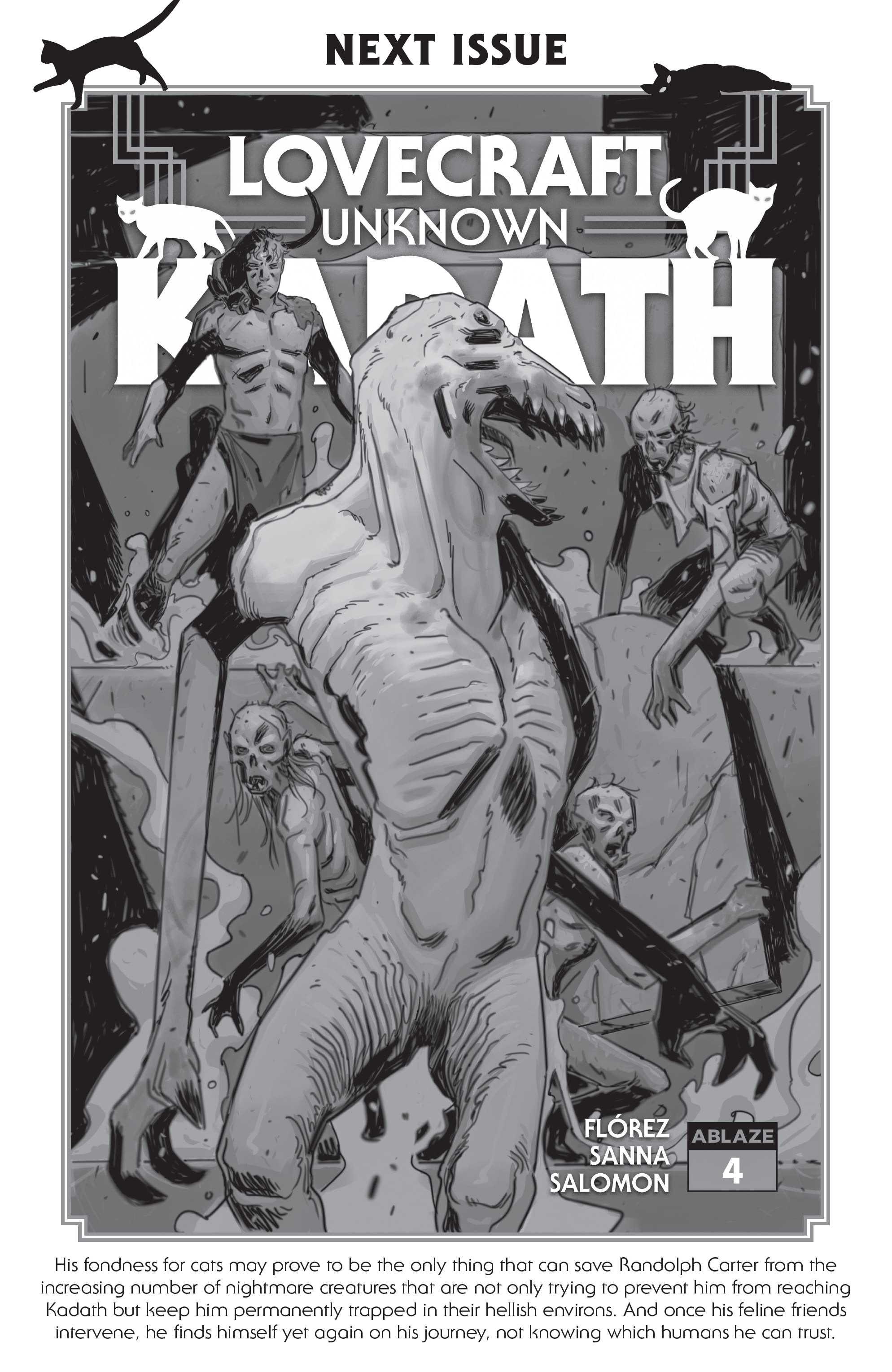 Read online Lovecraft Unknown Kadath comic -  Issue #3 - 34