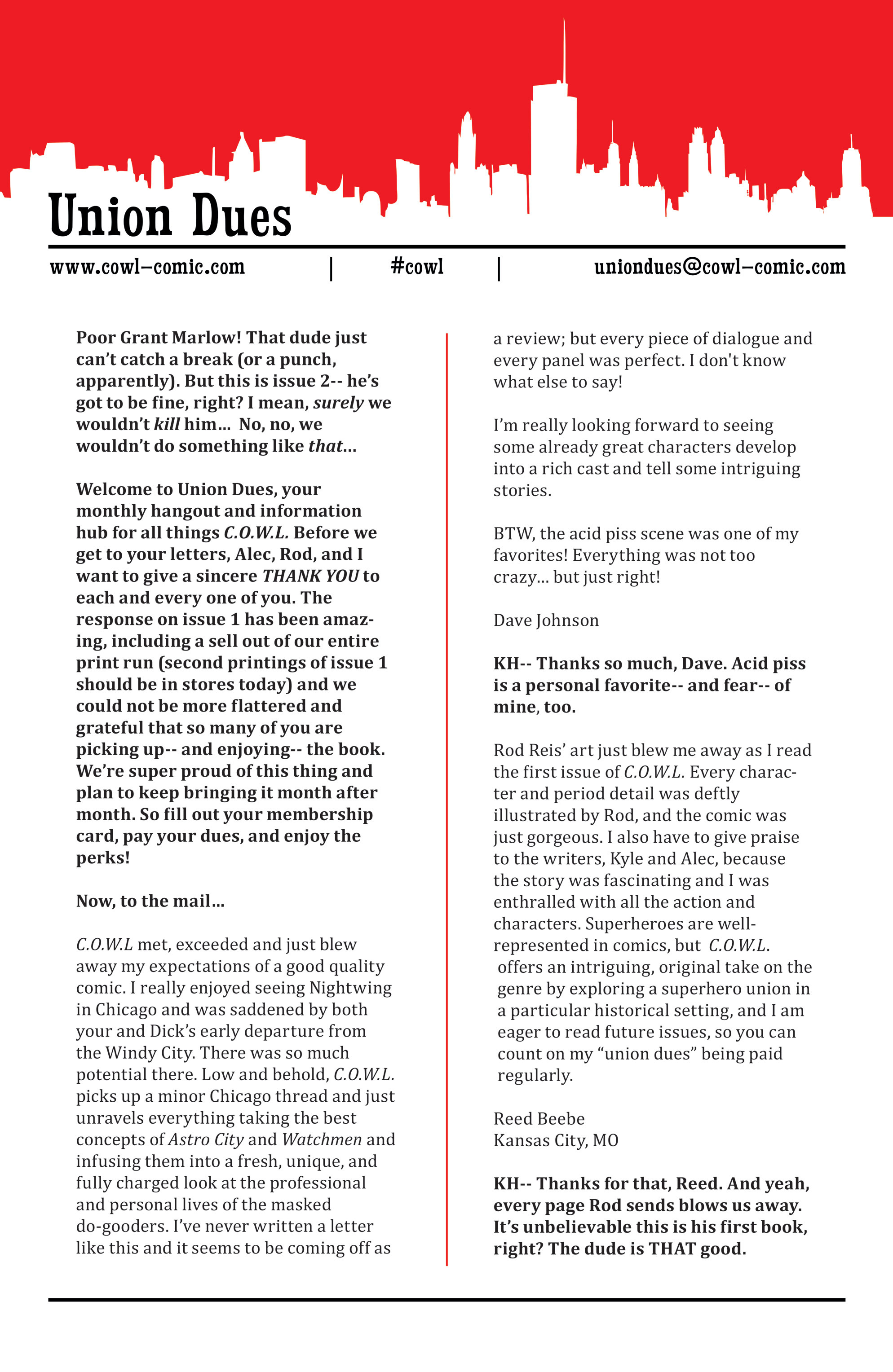 Read online C.O.W.L. comic -  Issue #2 - 25