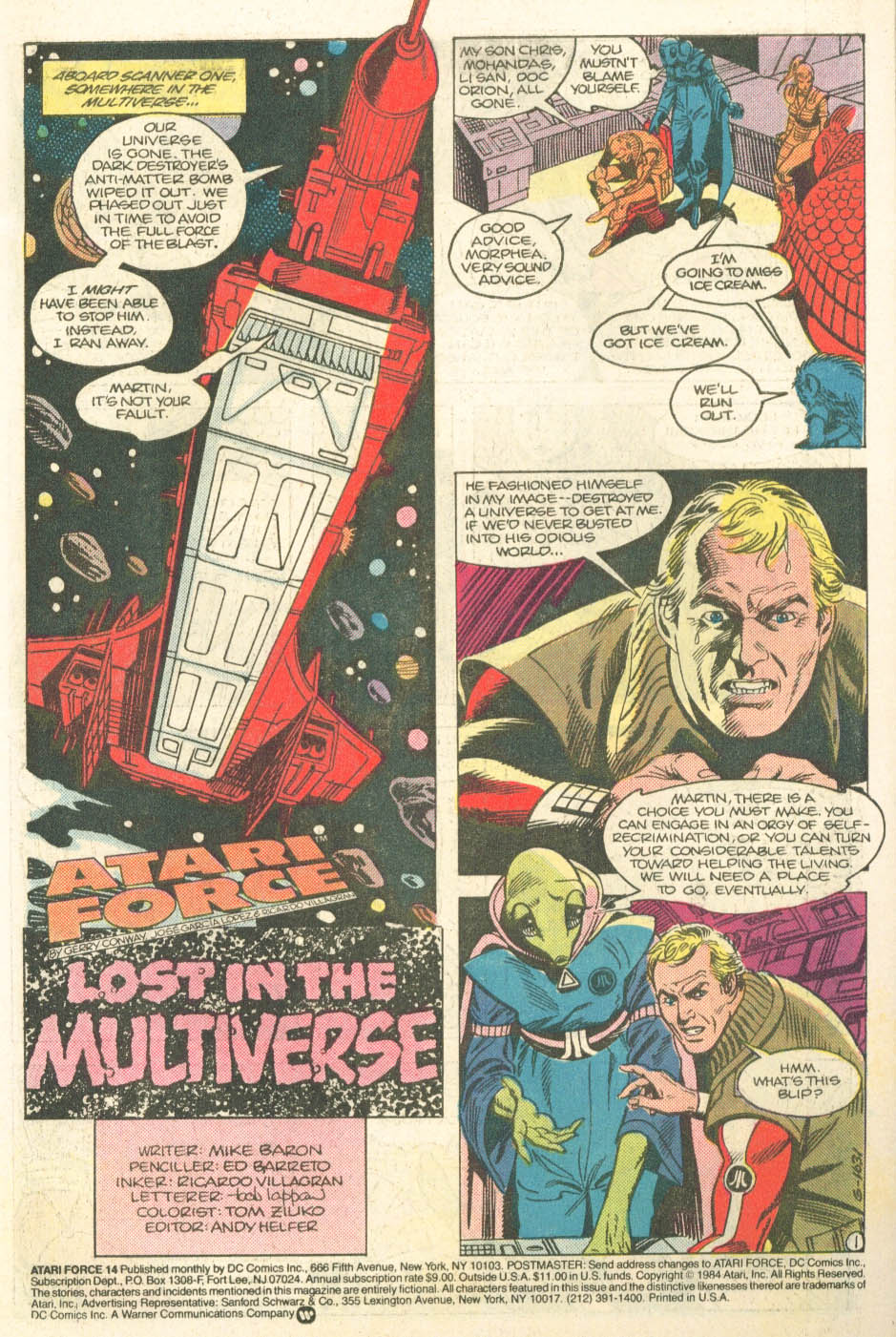 Read online Atari Force (1984) comic -  Issue #14 - 3